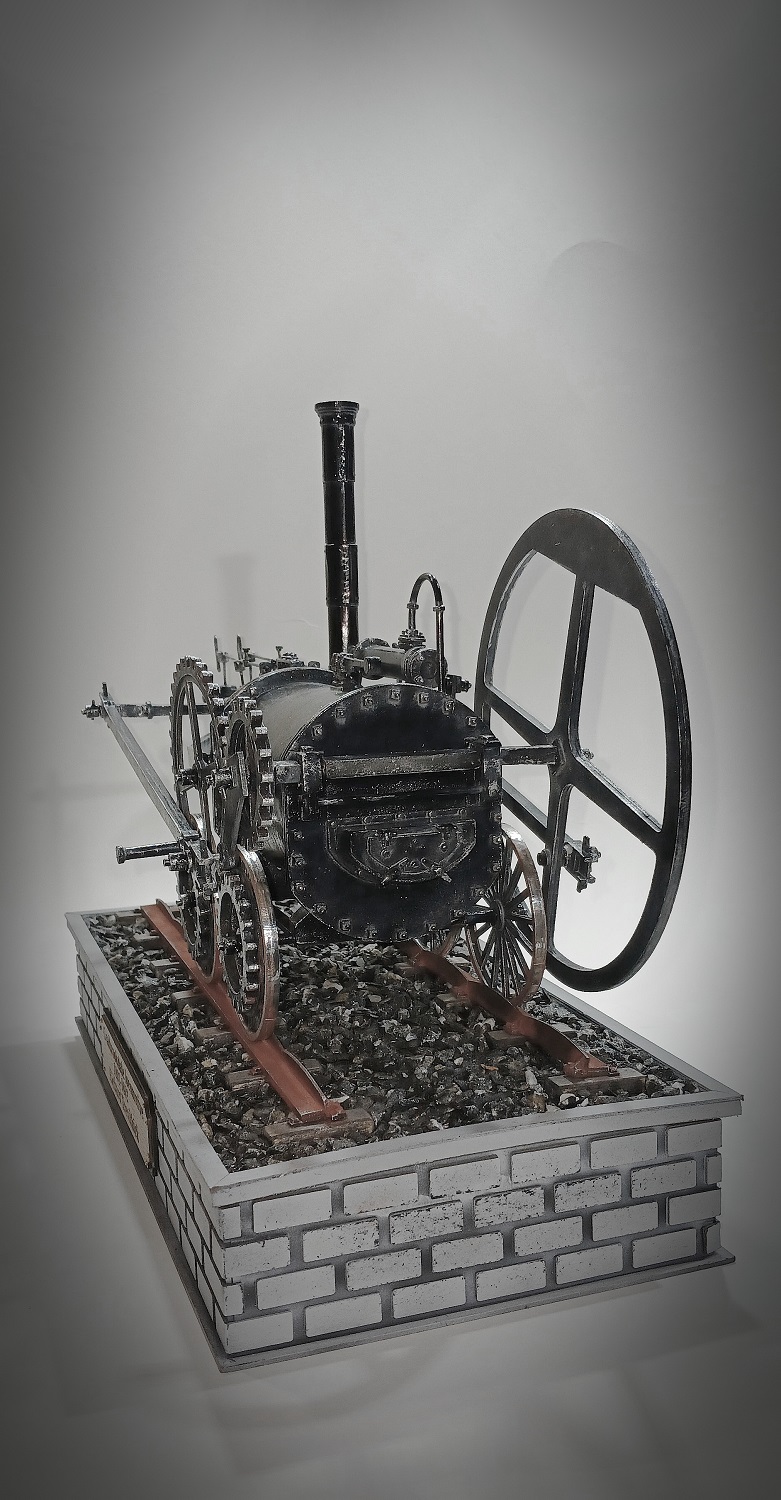 Паровой локомотив "Coalbrookdale" 1801г