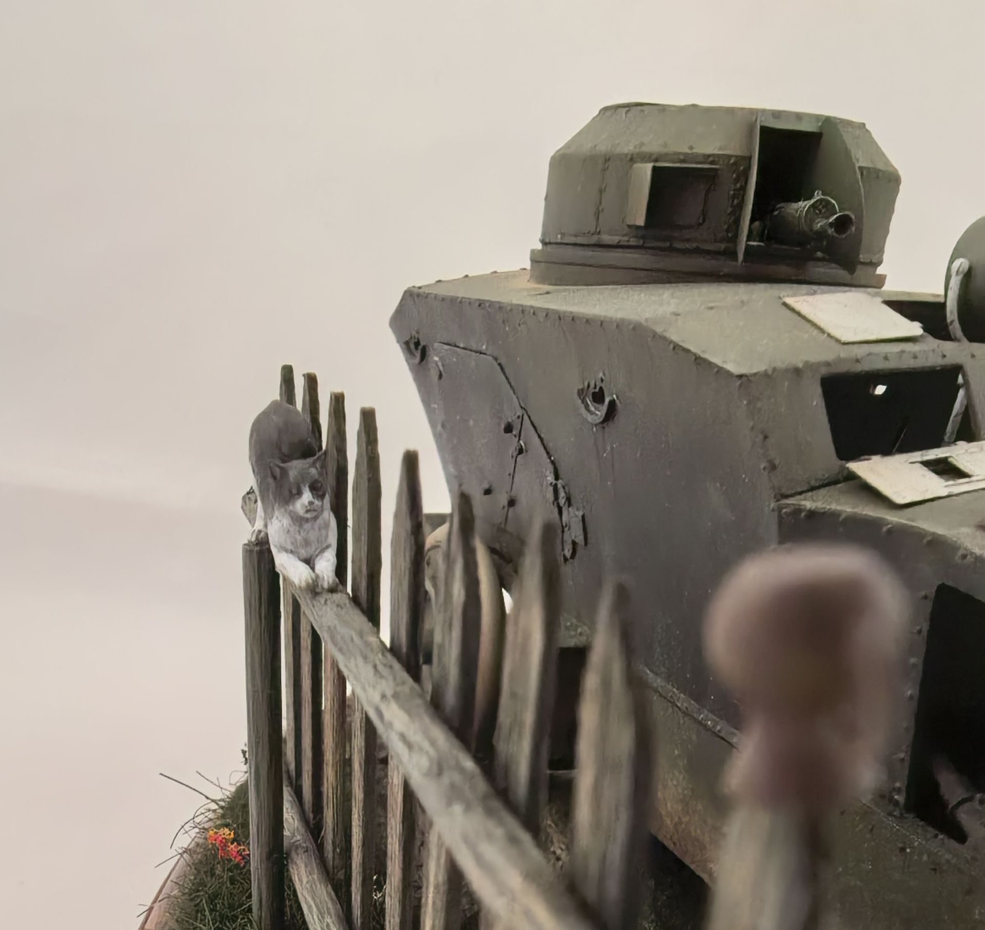 Romfell Panzerwagen