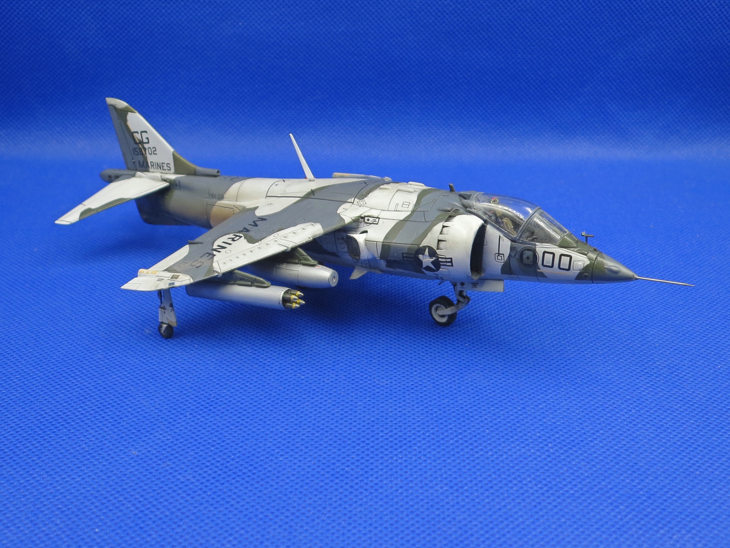 AV-8A Harrier,  VMA-231,  1983 (Airfix, 1/72)