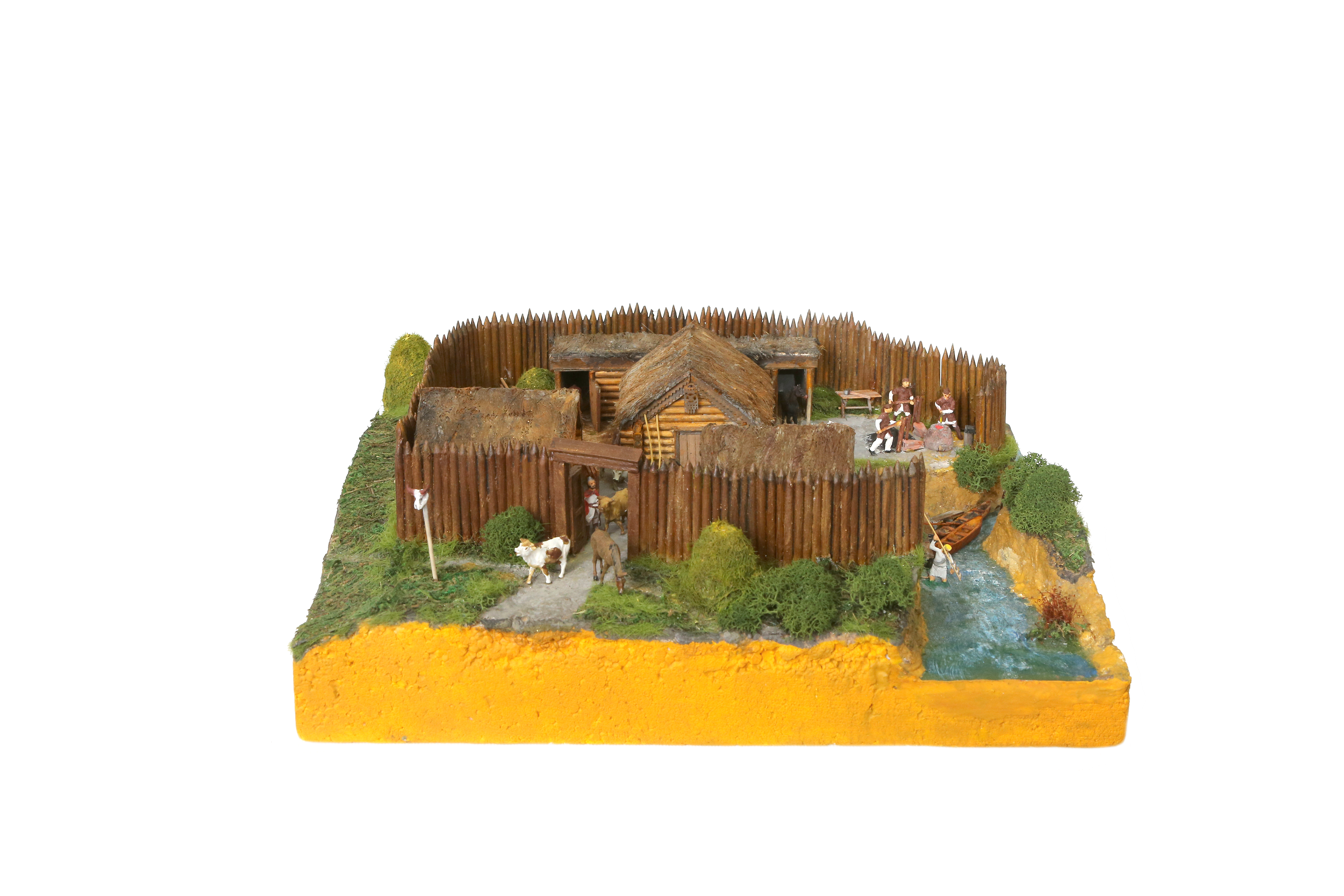 Поселок древних славян