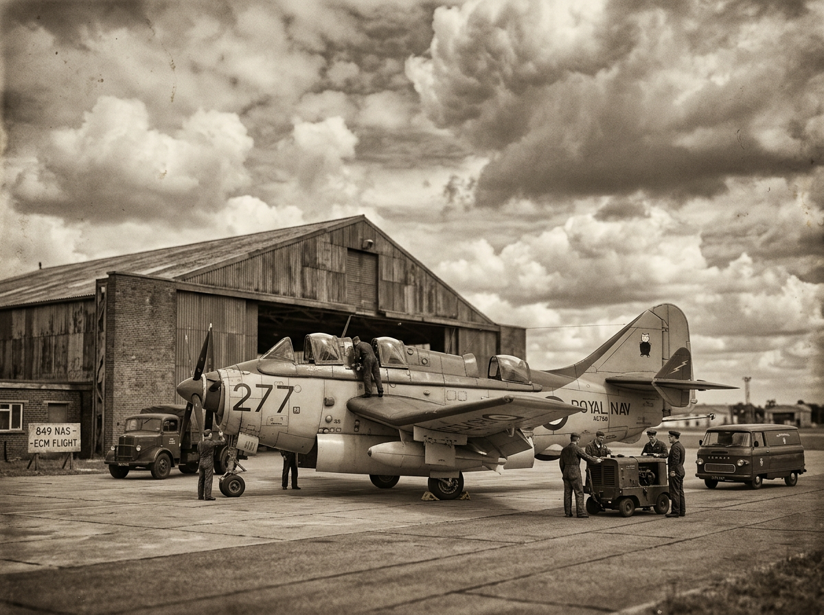 Fairey Gannet ECM.Mk6.