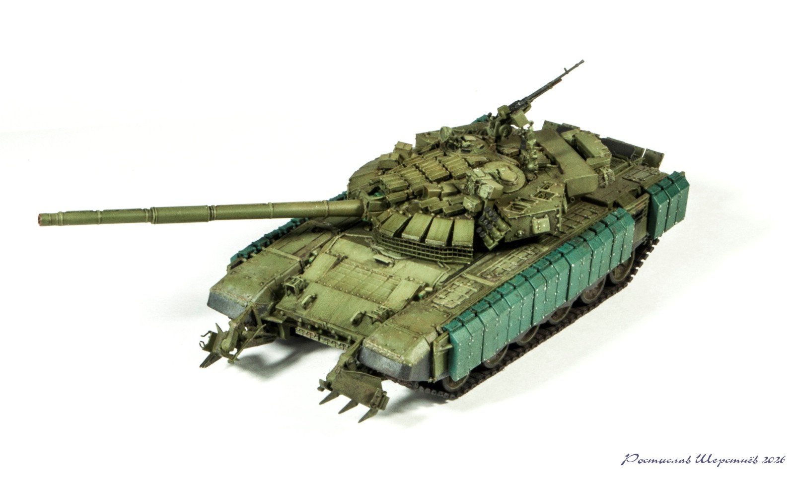 Т-72Б3АМ с КАЗ Арена-М образца 2025 года