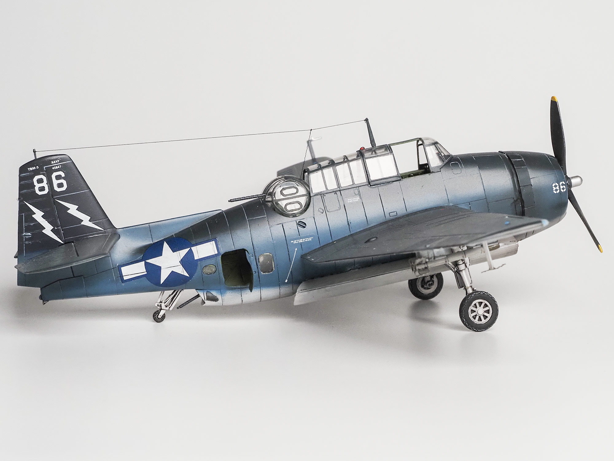 Grumman TBF-3 Avenger VC-88 USS Saginaw Bay  (CVE 94)