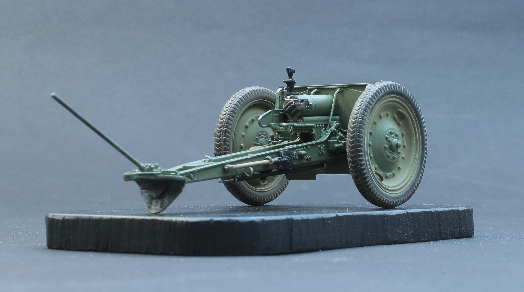 76-мм полковая пушка образца 1927 года (индекс ГРАУ — 52-П-353) 1/35