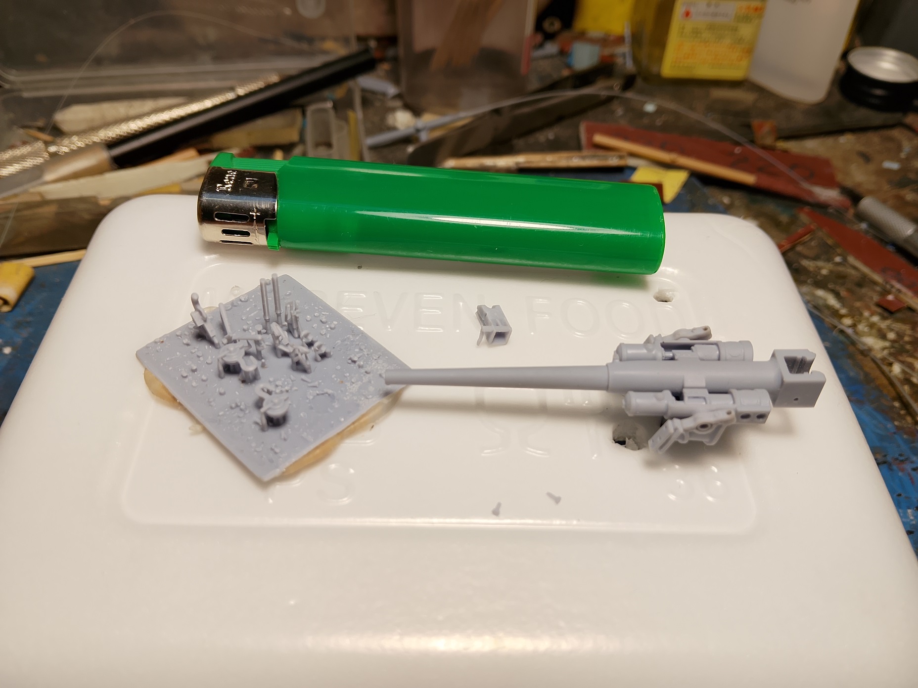 Пушка Гочкисса 47 мм (полевой лафет) 1/35