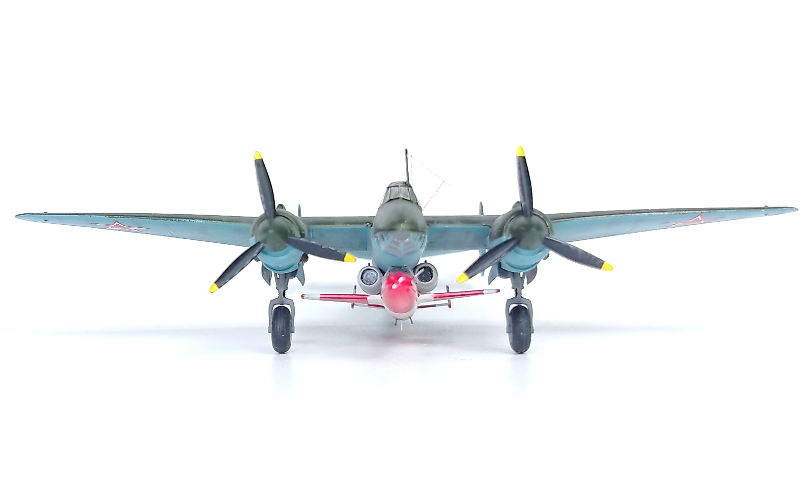 Ту-2 носитель 16Х (1/144, Конверсия+самодел)