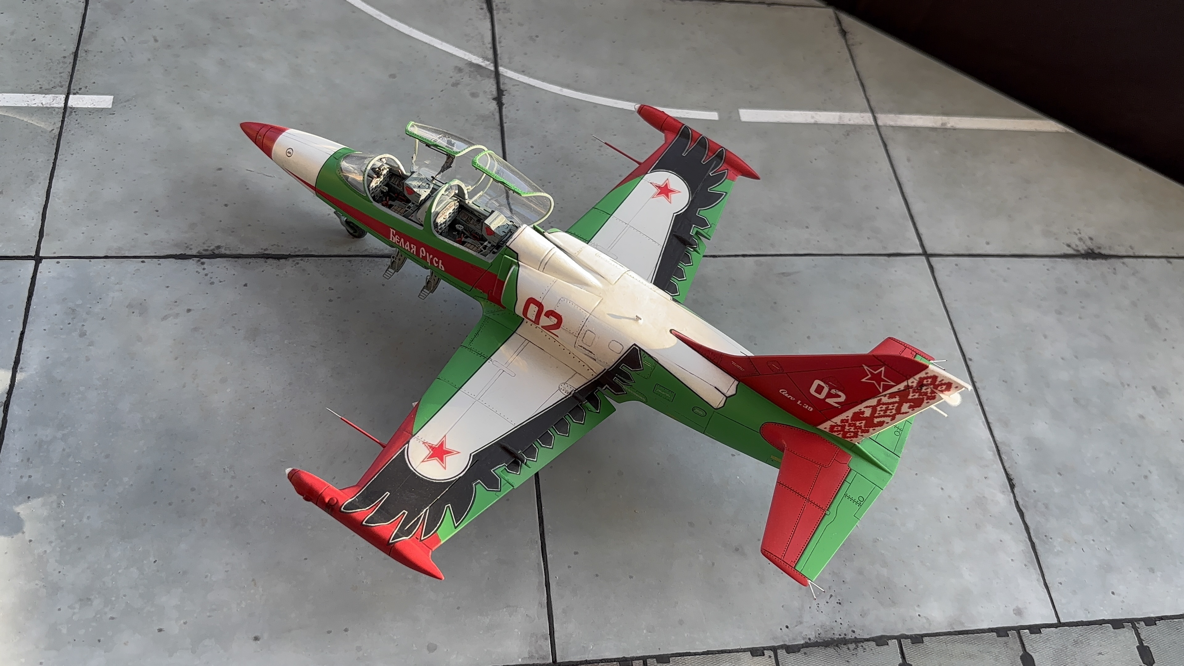 L-39С Albatros ВВС и ПВО РБ (б.н. 02)