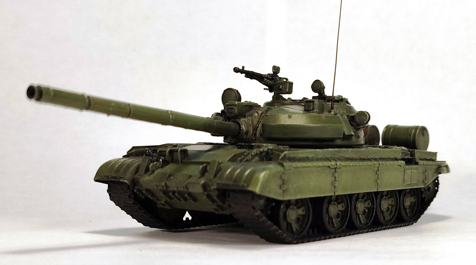 Т-55АМ  3д печать, первый опыт