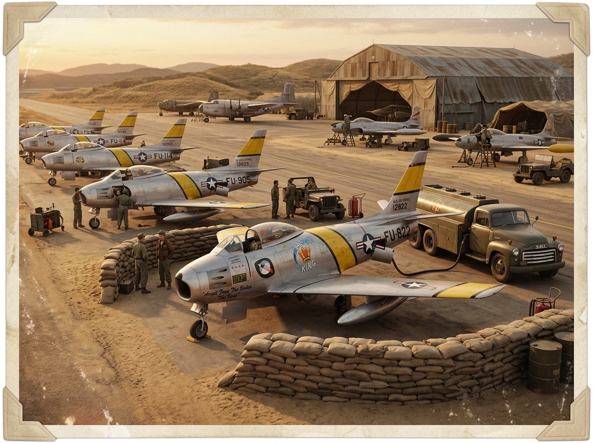 F-86E-10-NA "Angel Face & The Babes/The King"