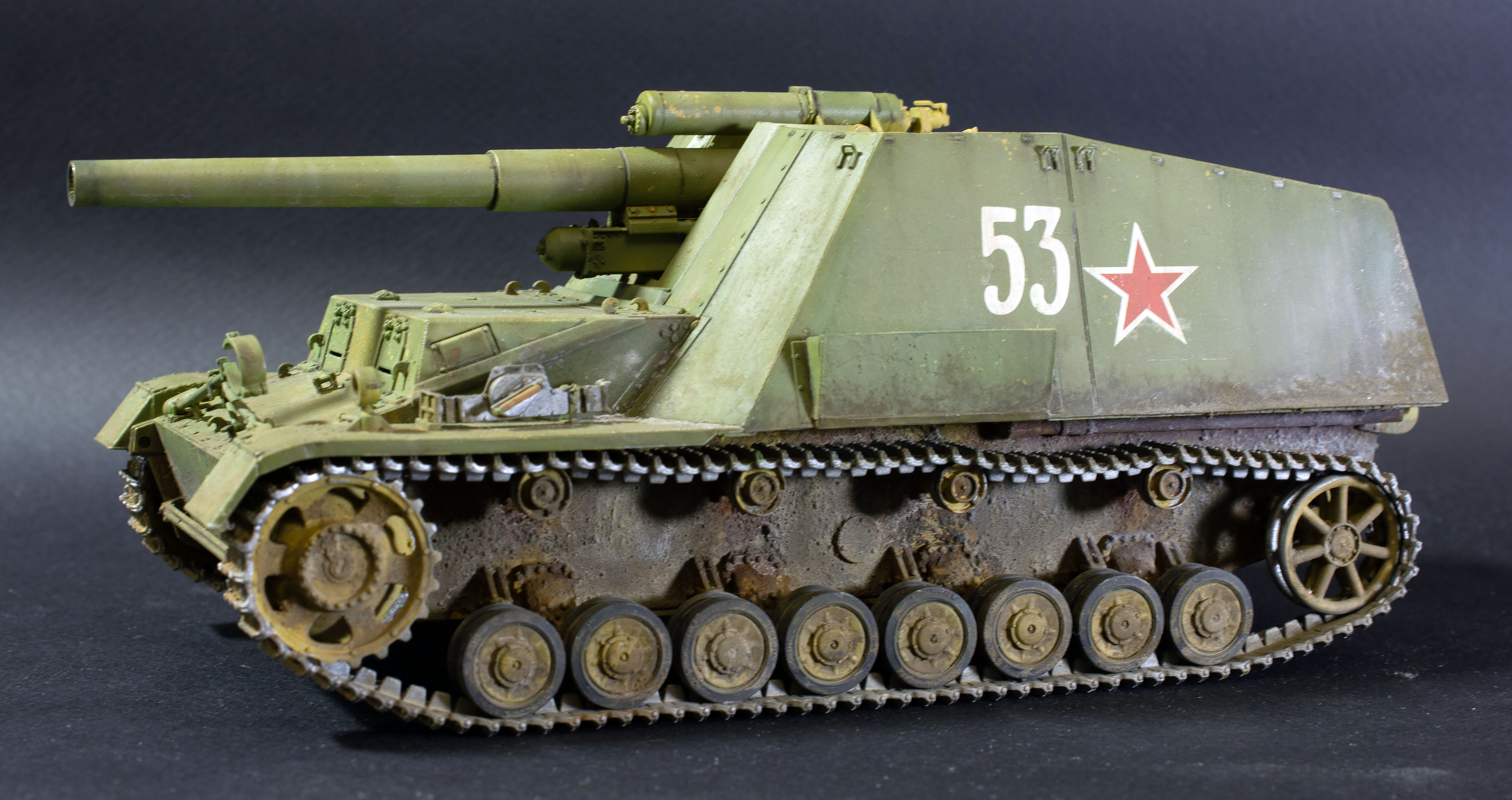 Германская 150мм САУ Sd. Kfz. 165 Hummel (трофейный)