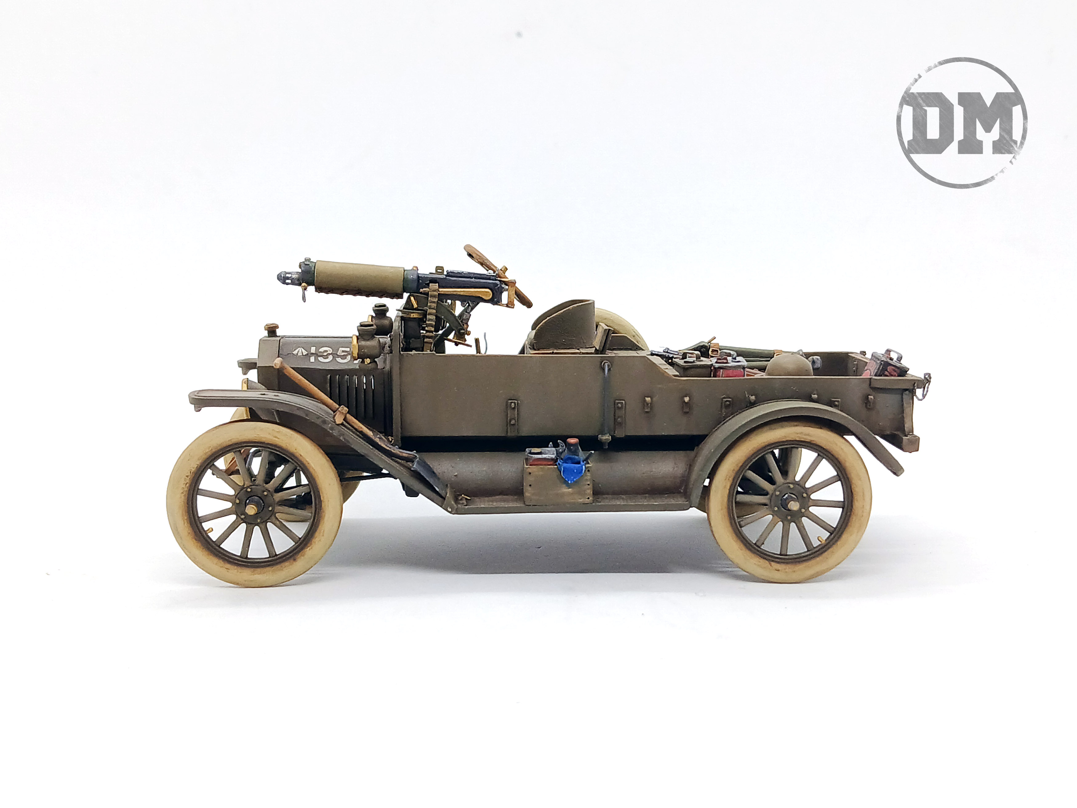 Скаут на базе Форд-Т 1915 г. "Британка Лиззи в мундире"