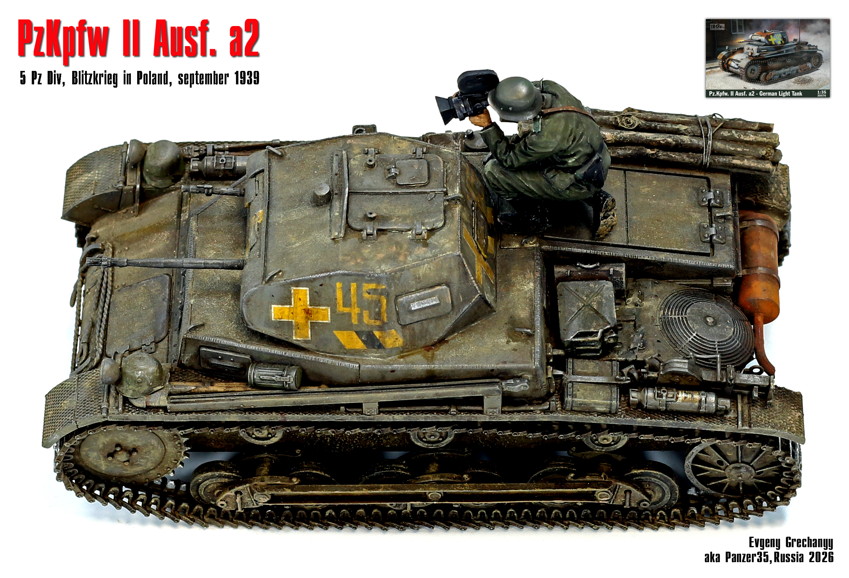 Panzer II Ausf. a2, Польша, 1939 г.