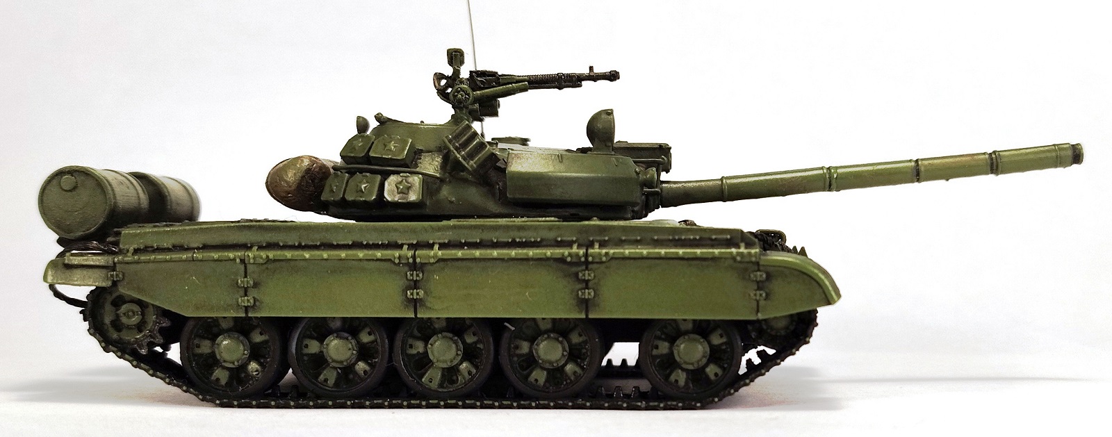 Т-55АМ  3д печать, первый опыт