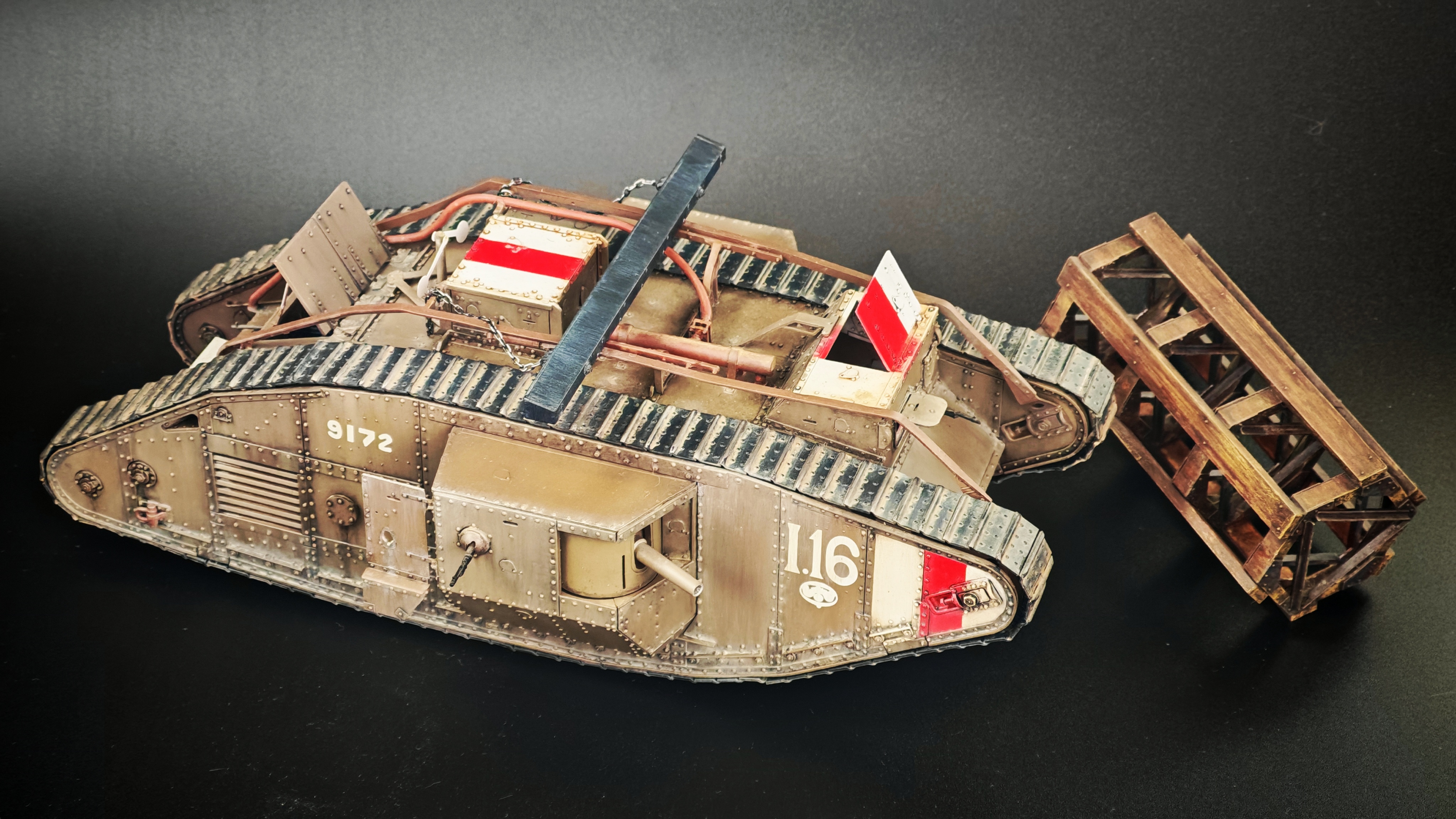 British heavy tank Mk.V male