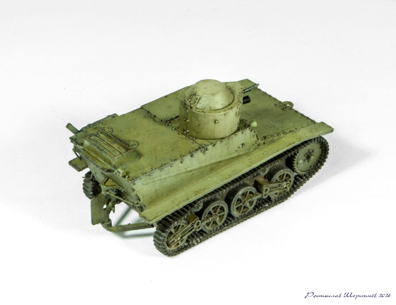 Легкий плавающий танк Т-41 (опытный образец)