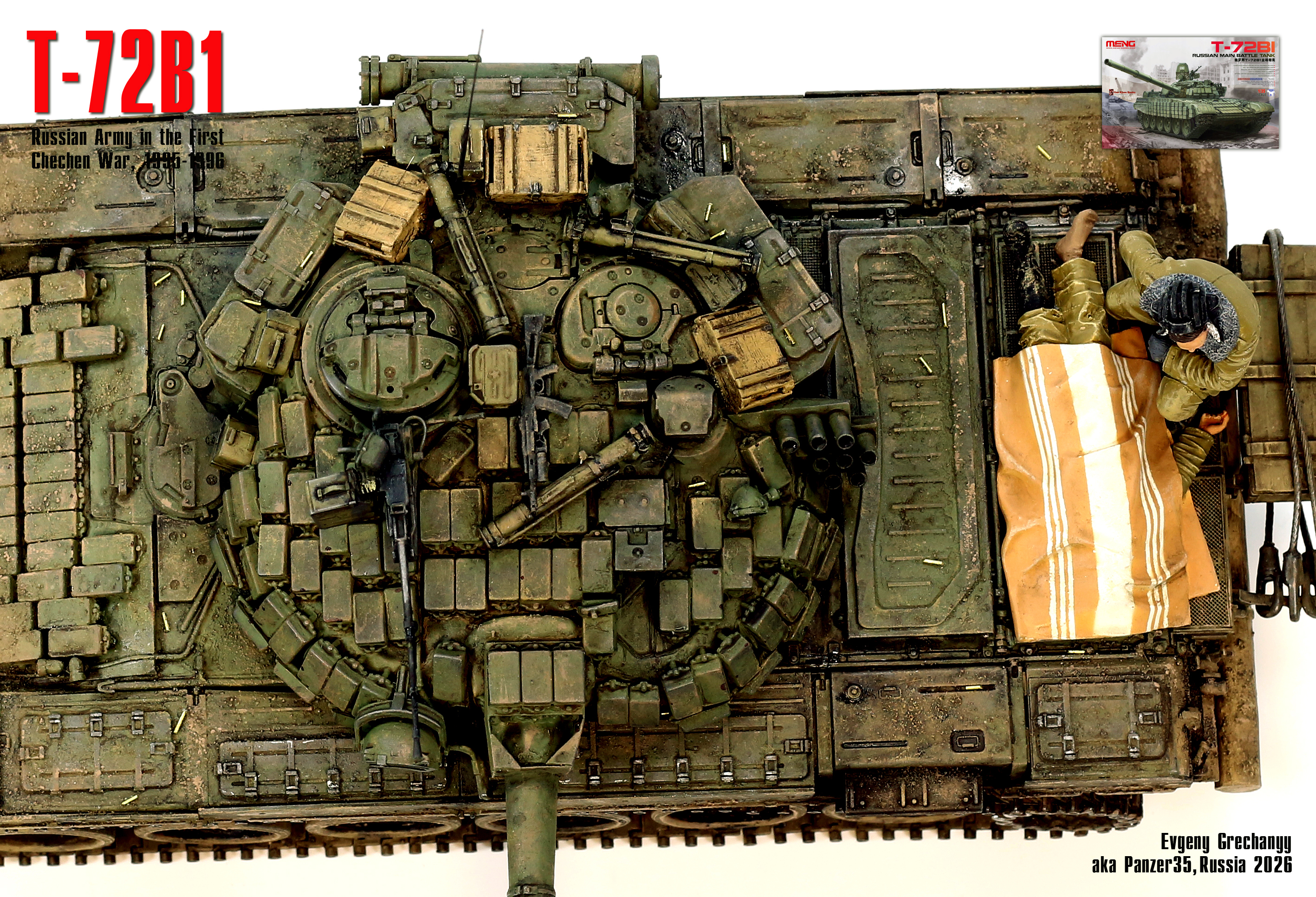 Т-72Б1, Первая Чеченская война, 1995 г.