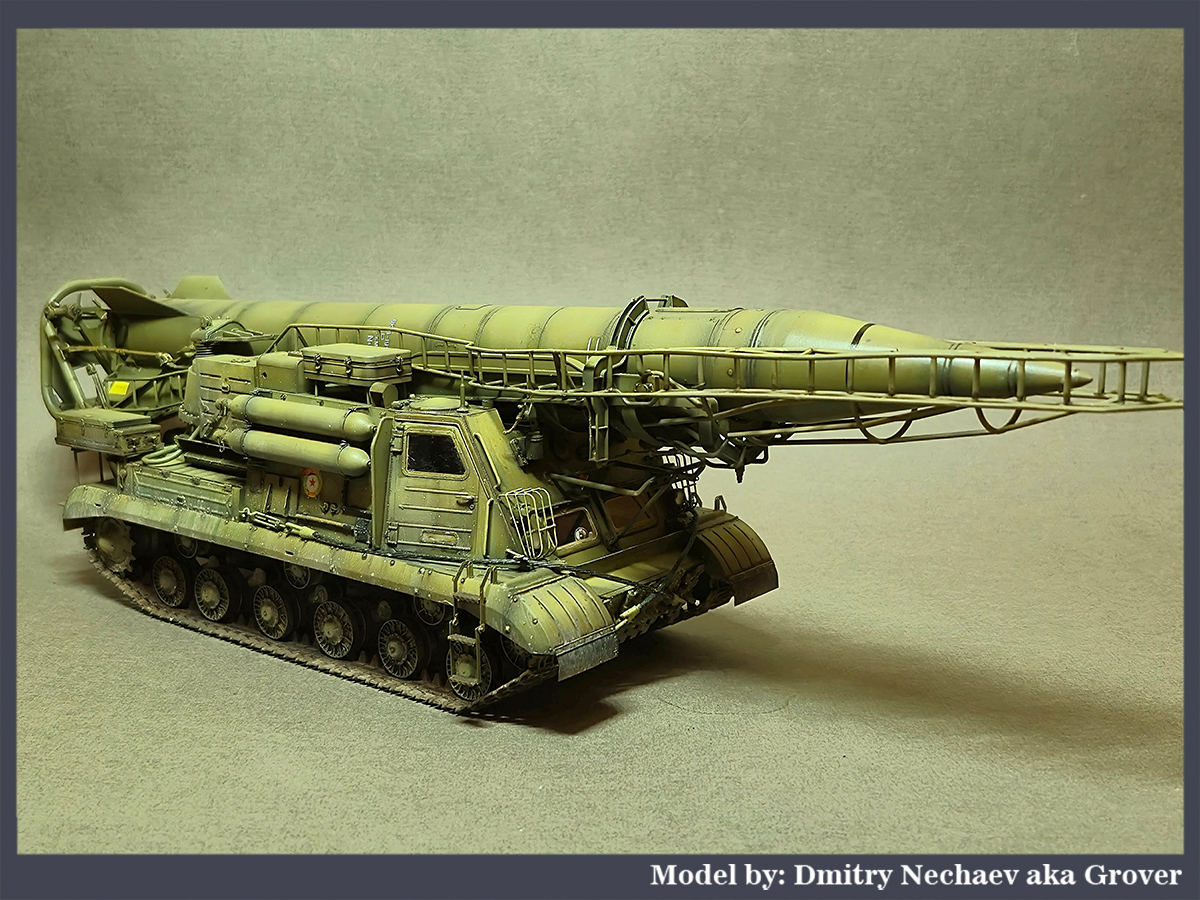 Ex-Soviet 2P19 Launcher w/R-17 Missile (SS-1C SCUD B) of 8K14 Missile System Complex