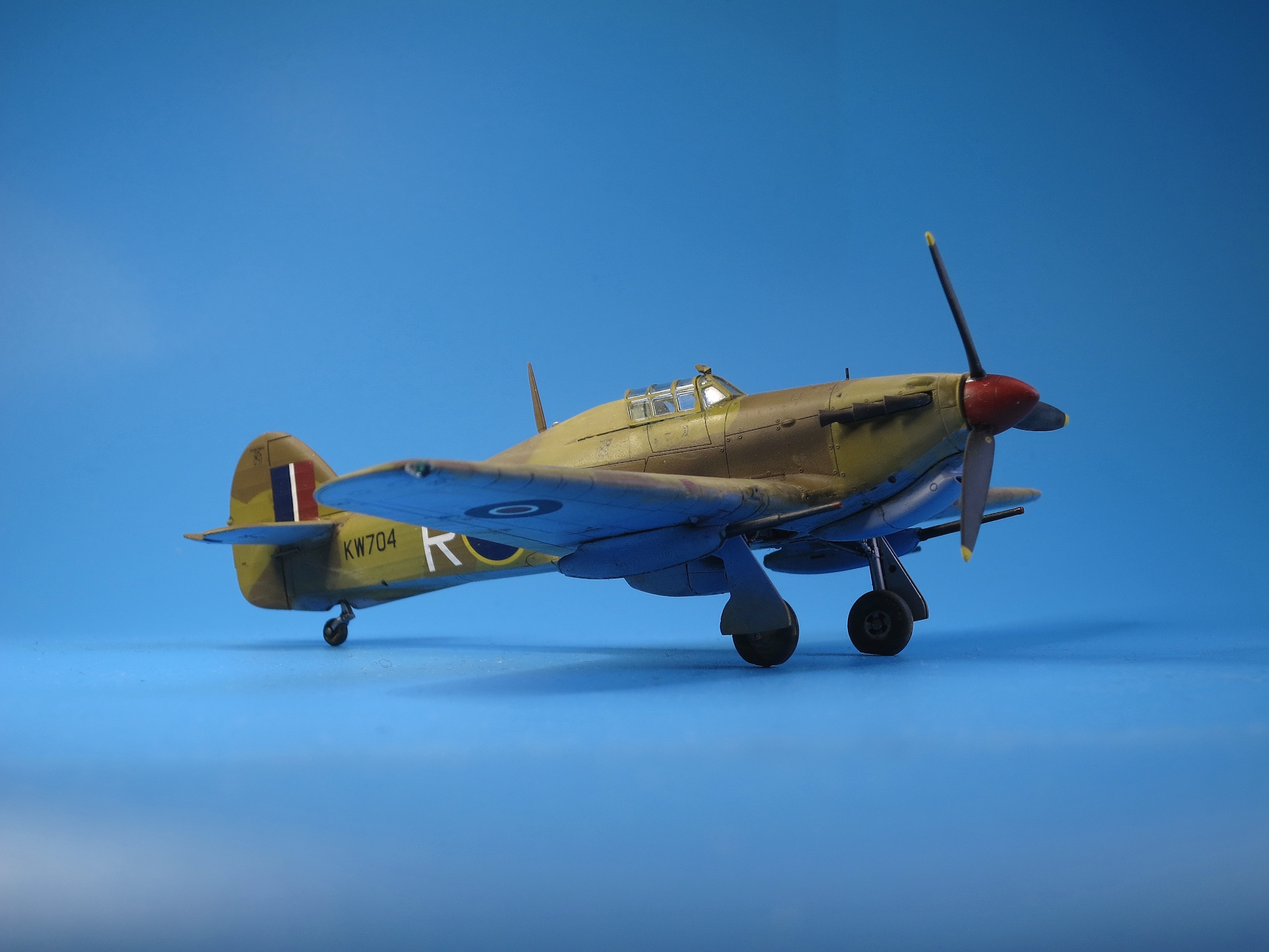 Hawker Hurricane Mk.IId "Christine" 6sq RAF, 1943, Тунис (Arma Hobby, 1/72)