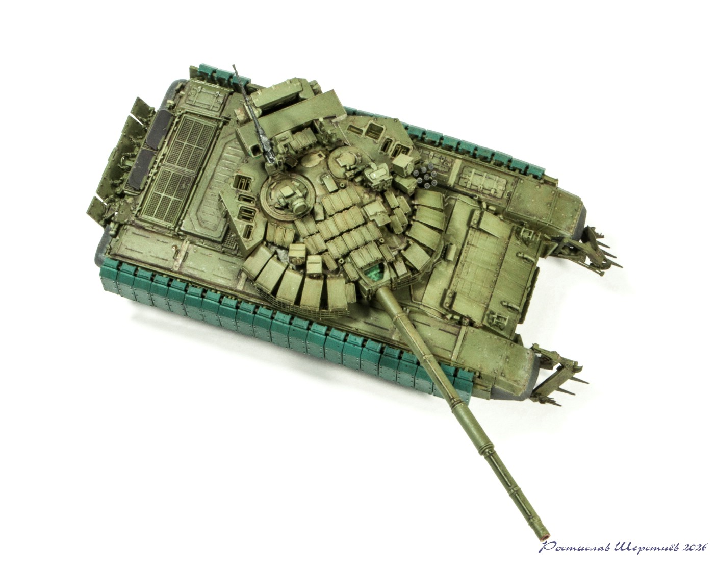 Т-72Б3АМ с КАЗ Арена-М образца 2025 года