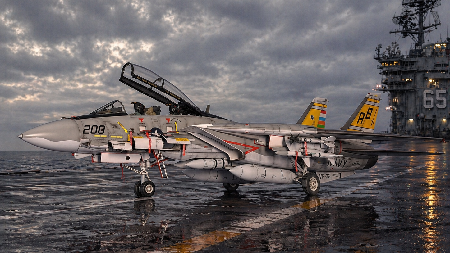 F-14A VF-32 Swordsmen, №159008