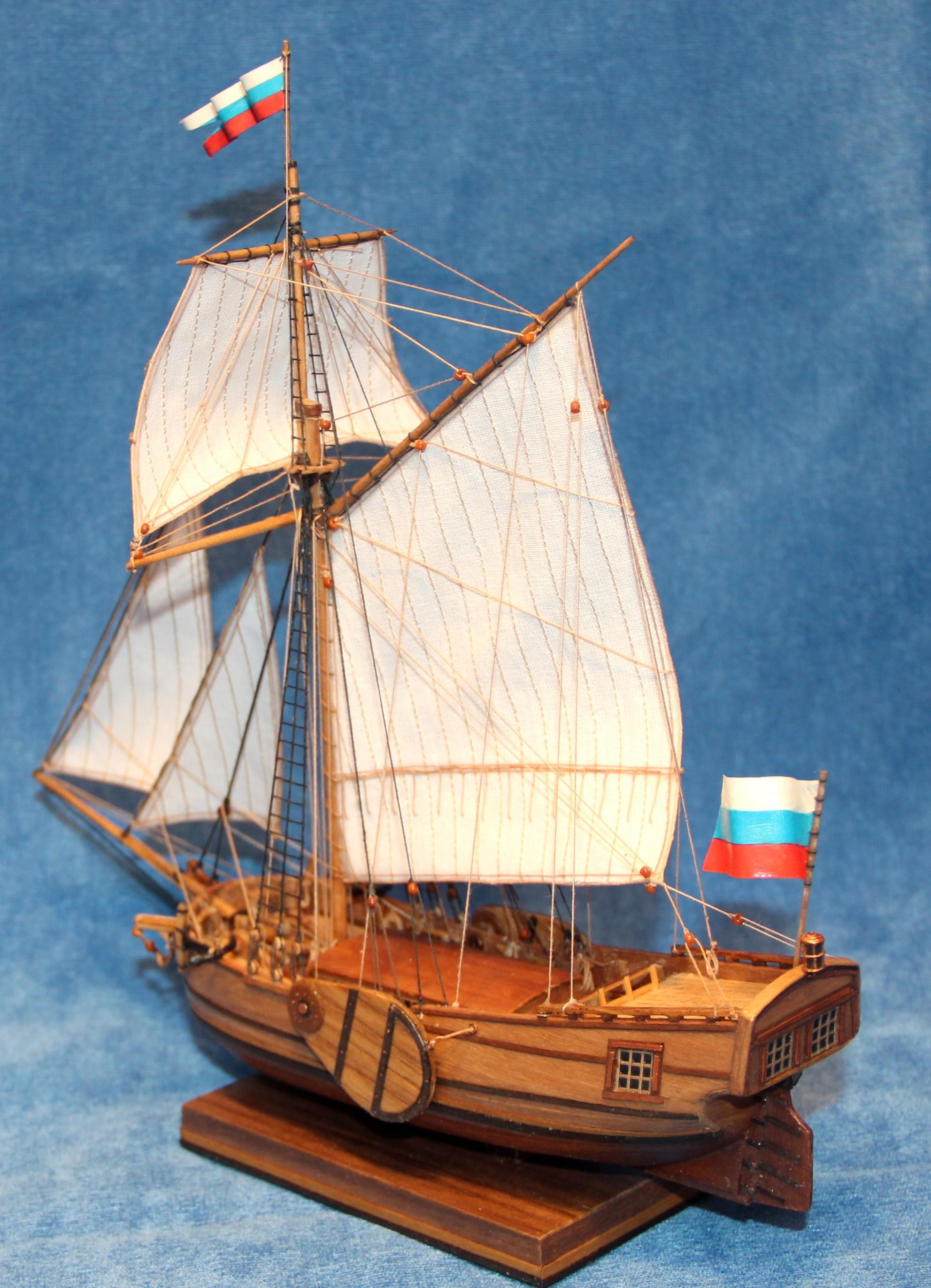 "Голландский" буер XVII-XVIII вв.