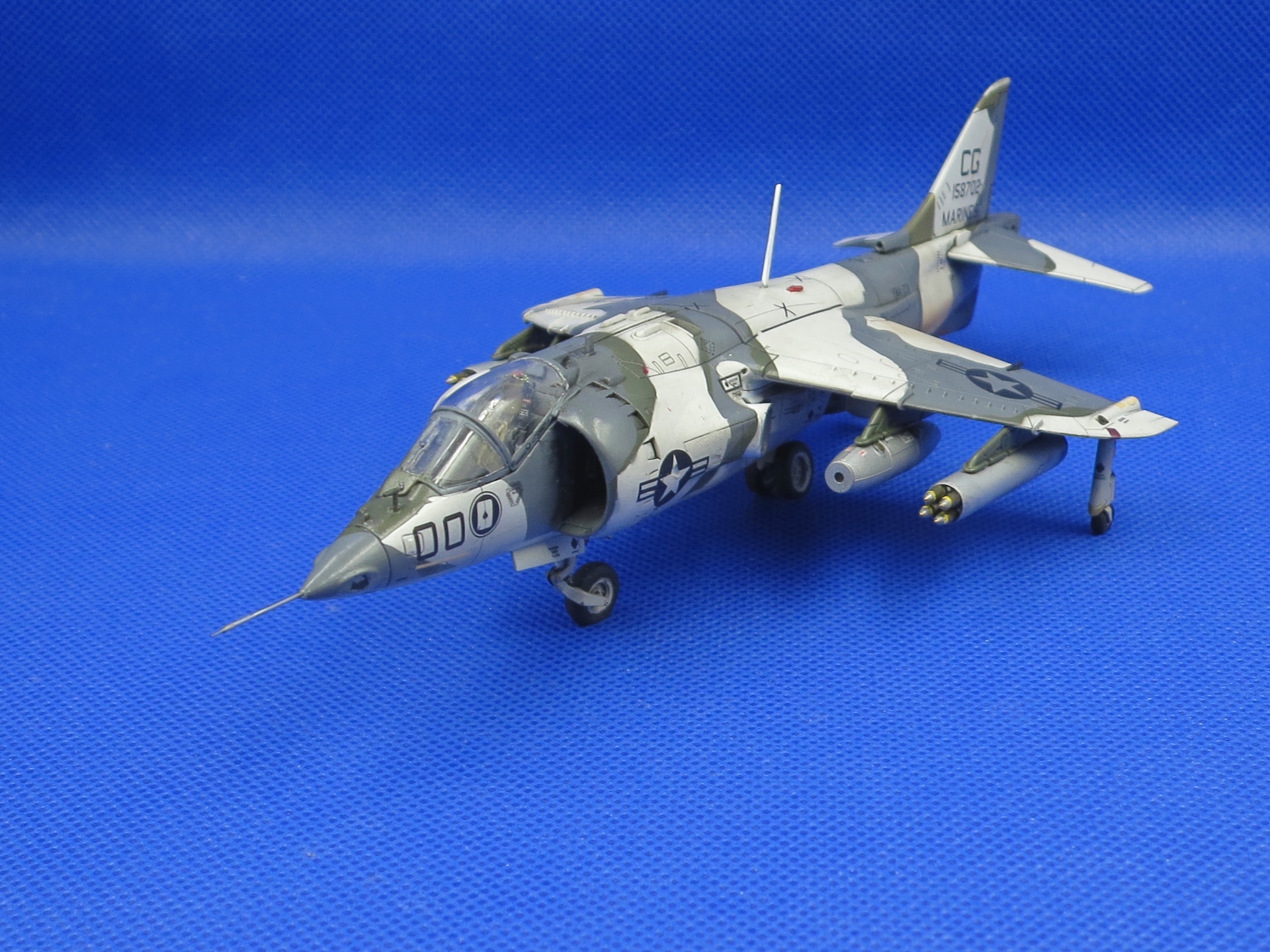 AV-8A Harrier,  VMA-231,  1983 (Airfix, 1/72)