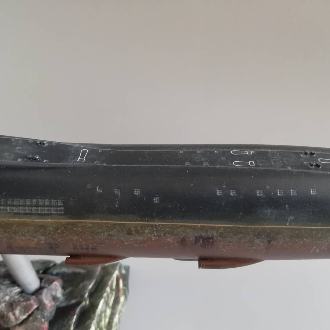 Рпк СН пр.667 БДРМ ("Дельфин", в классе НАТО "Delta -IV") К-114 "Тула", масштаб 1:350