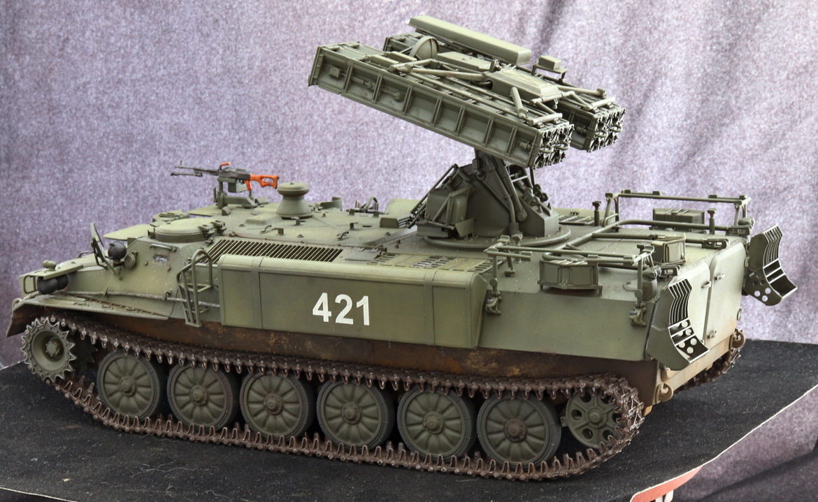 Боевая машина 9А35М2 ЗРК "Стрела-10М2"