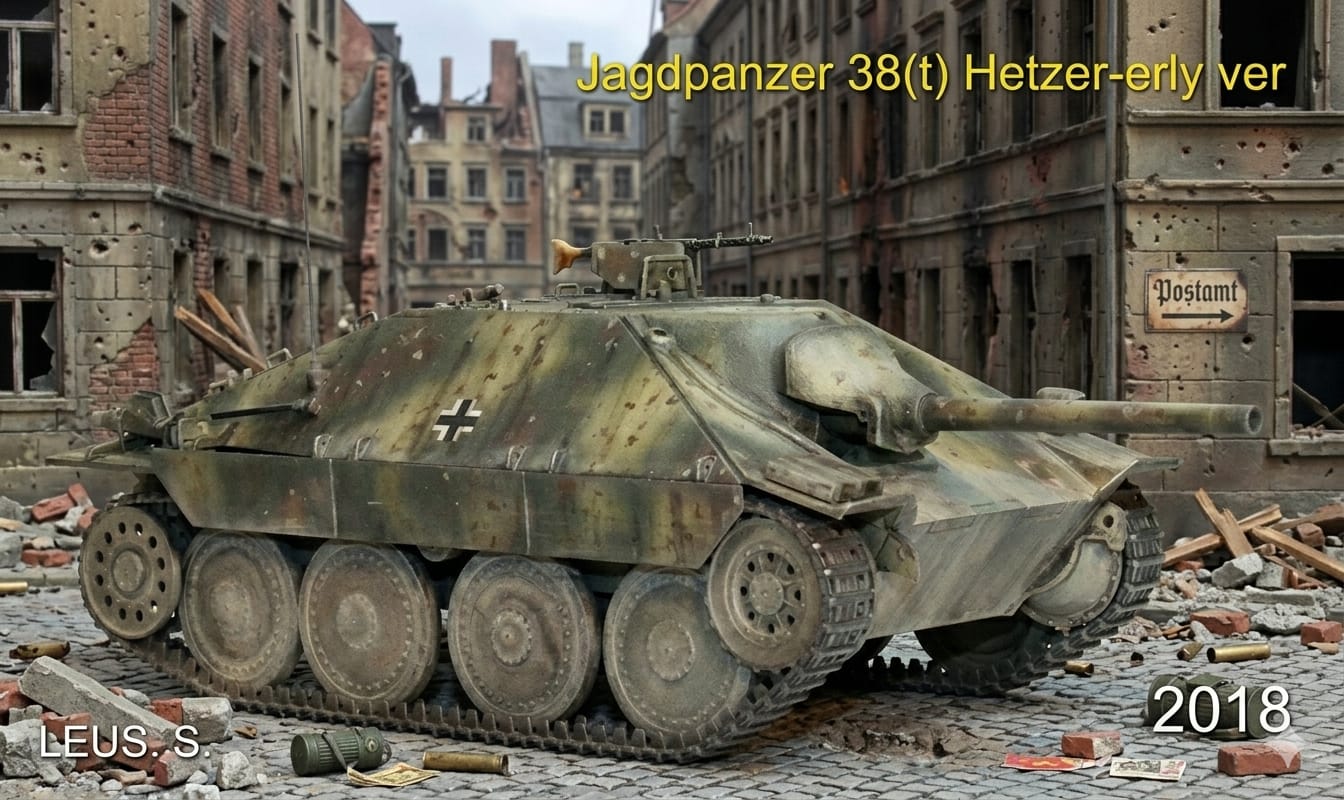 Jagdpanzer 38(t) Hetzer-erly ver