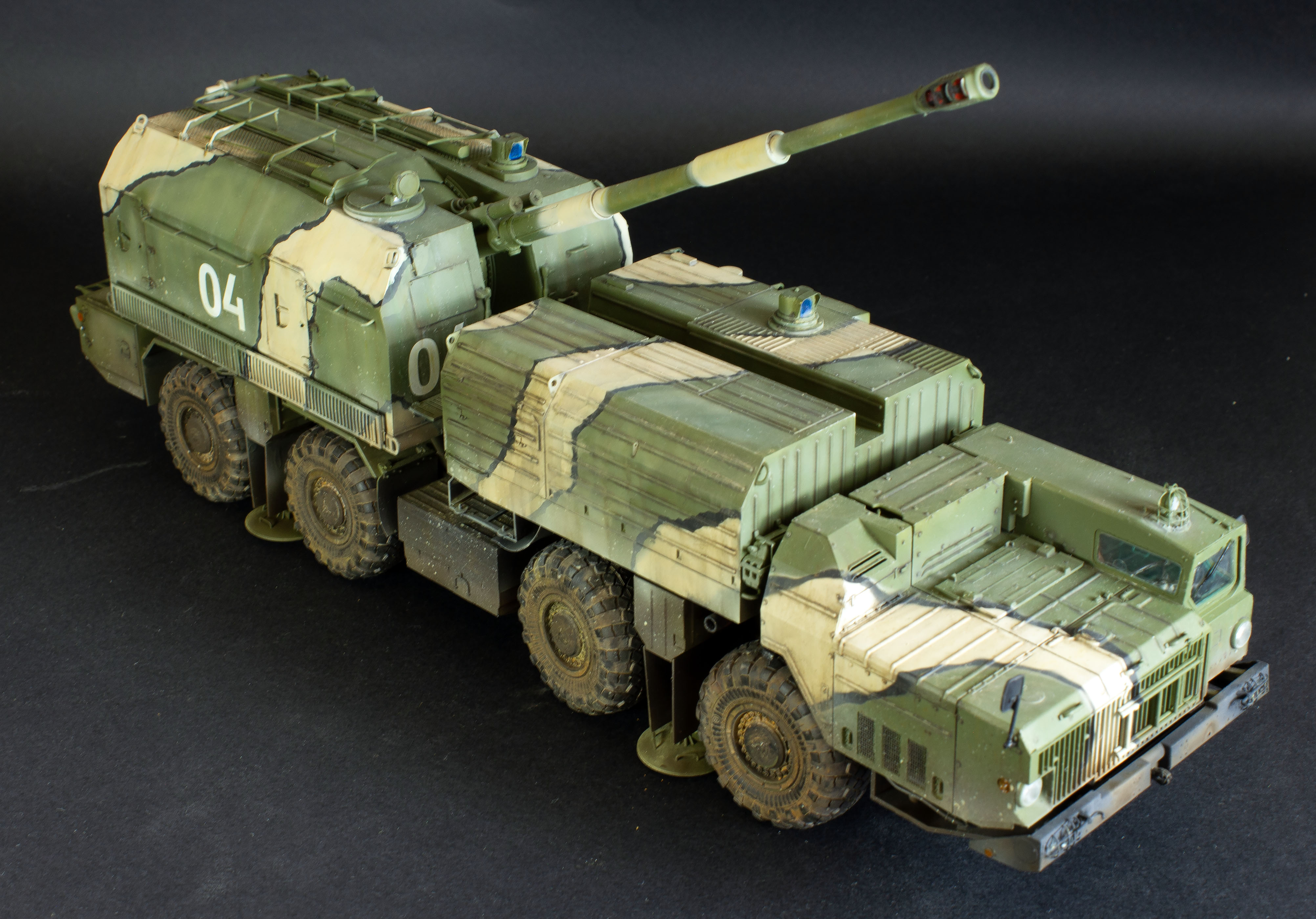 130мм САУ А-222 "Берег"