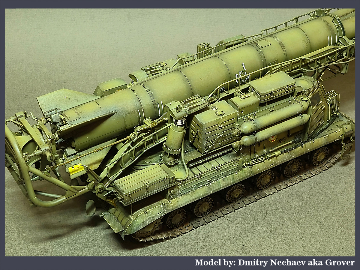 Ex-Soviet 2P19 Launcher w/R-17 Missile (SS-1C SCUD B) of 8K14 Missile System Complex