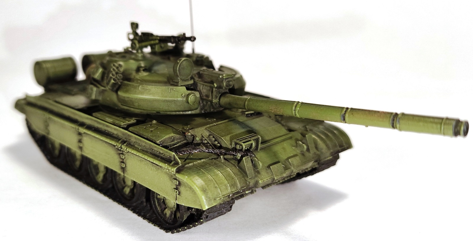 Т-55АМ  3д печать, первый опыт