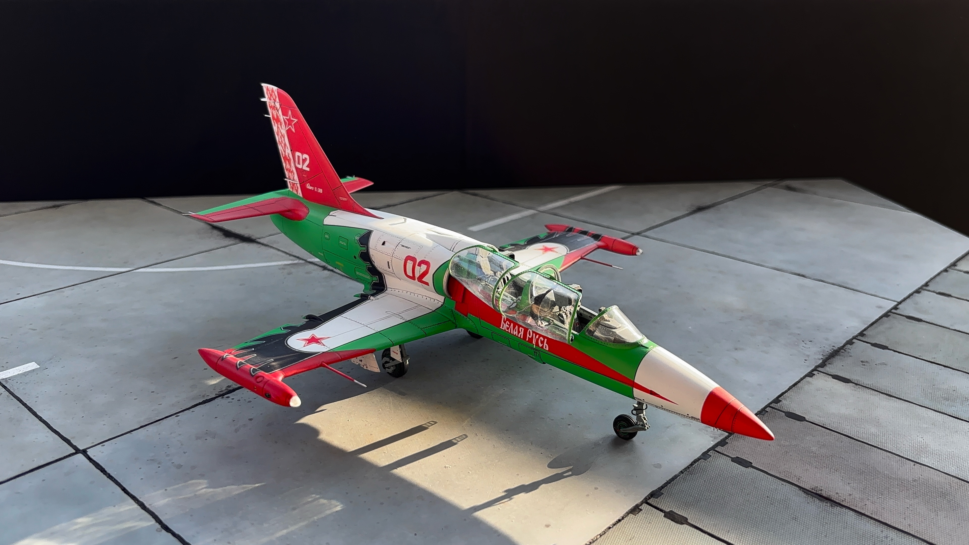 L-39С Albatros ВВС и ПВО РБ (б.н. 02)