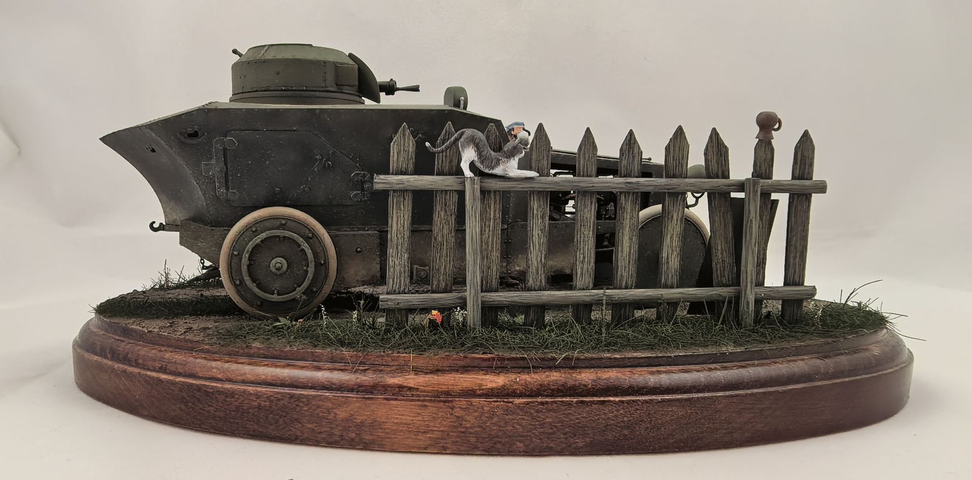 Romfell Panzerwagen