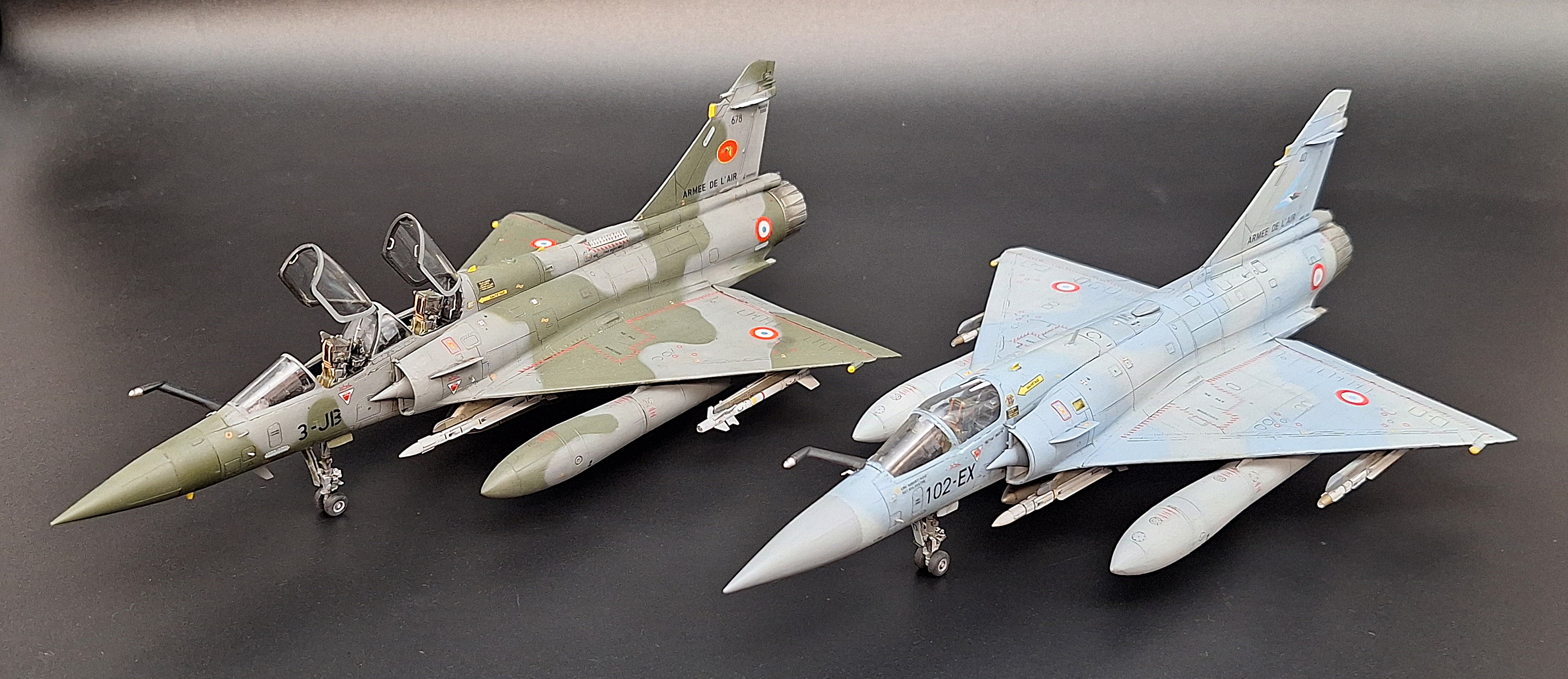 Mirage 2000D №678 3-JB, EC 02.003 Champagne