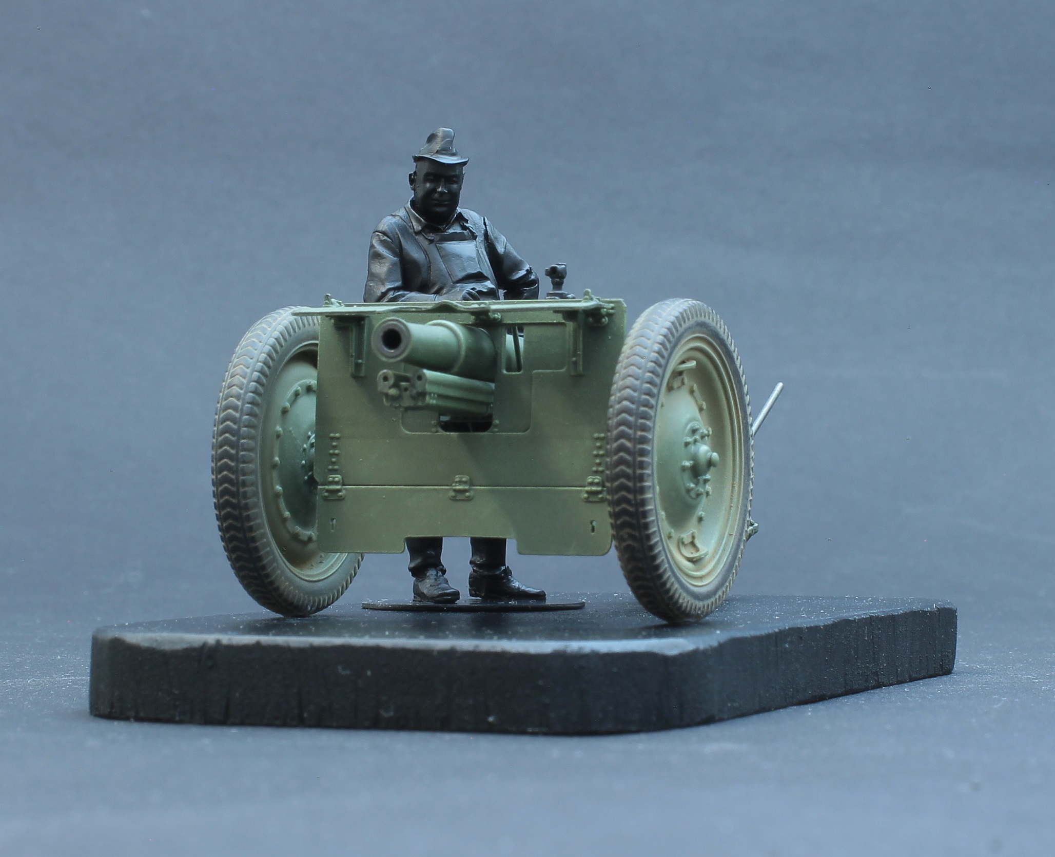 76-мм полковая пушка образца 1927 года (индекс ГРАУ — 52-П-353) 1/35