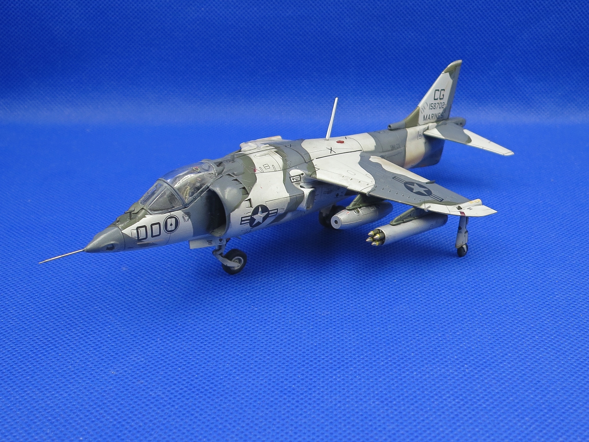 AV-8A Harrier,  VMA-231,  1983 (Airfix, 1/72)