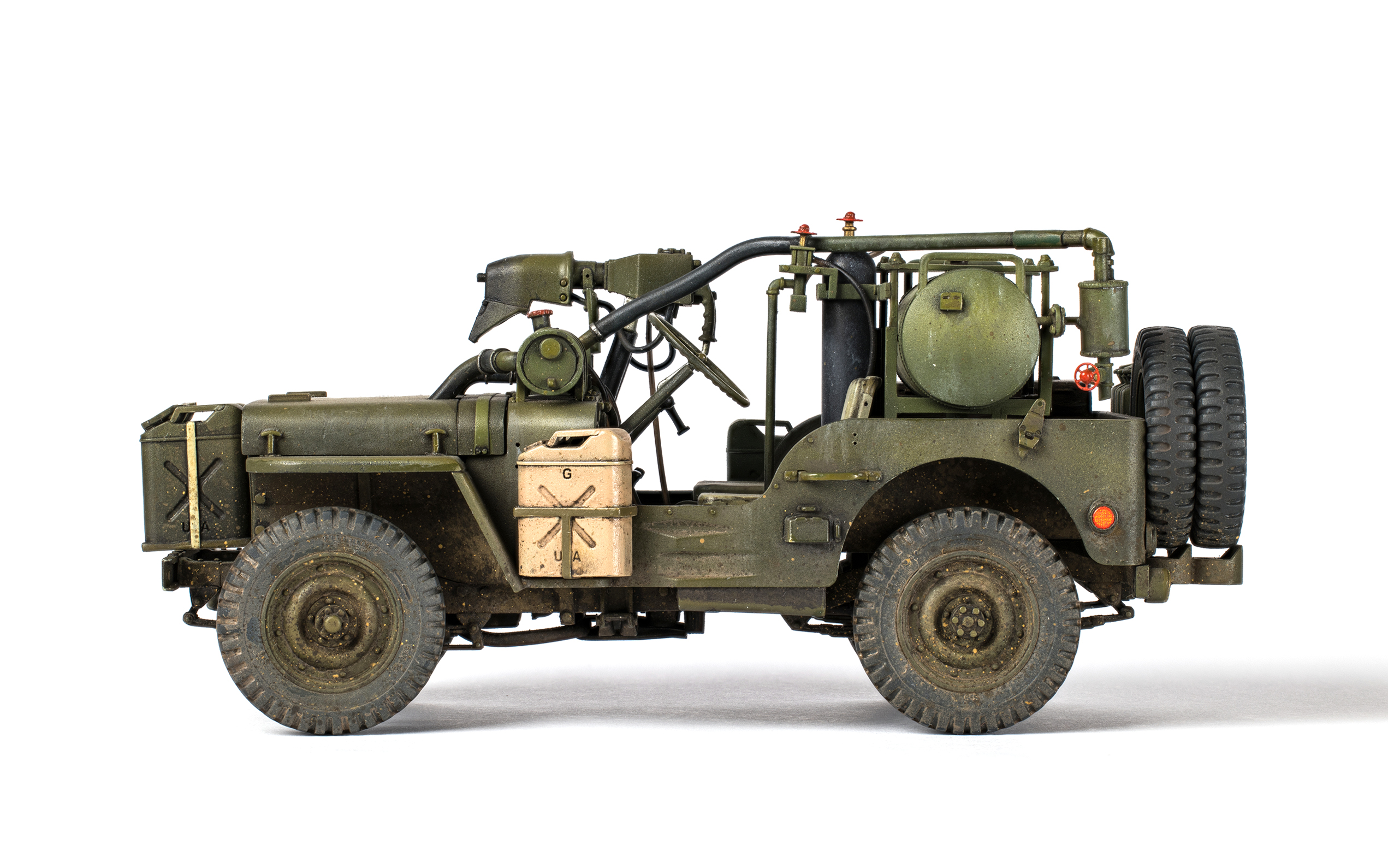 Wasp Flamethrower Jeep