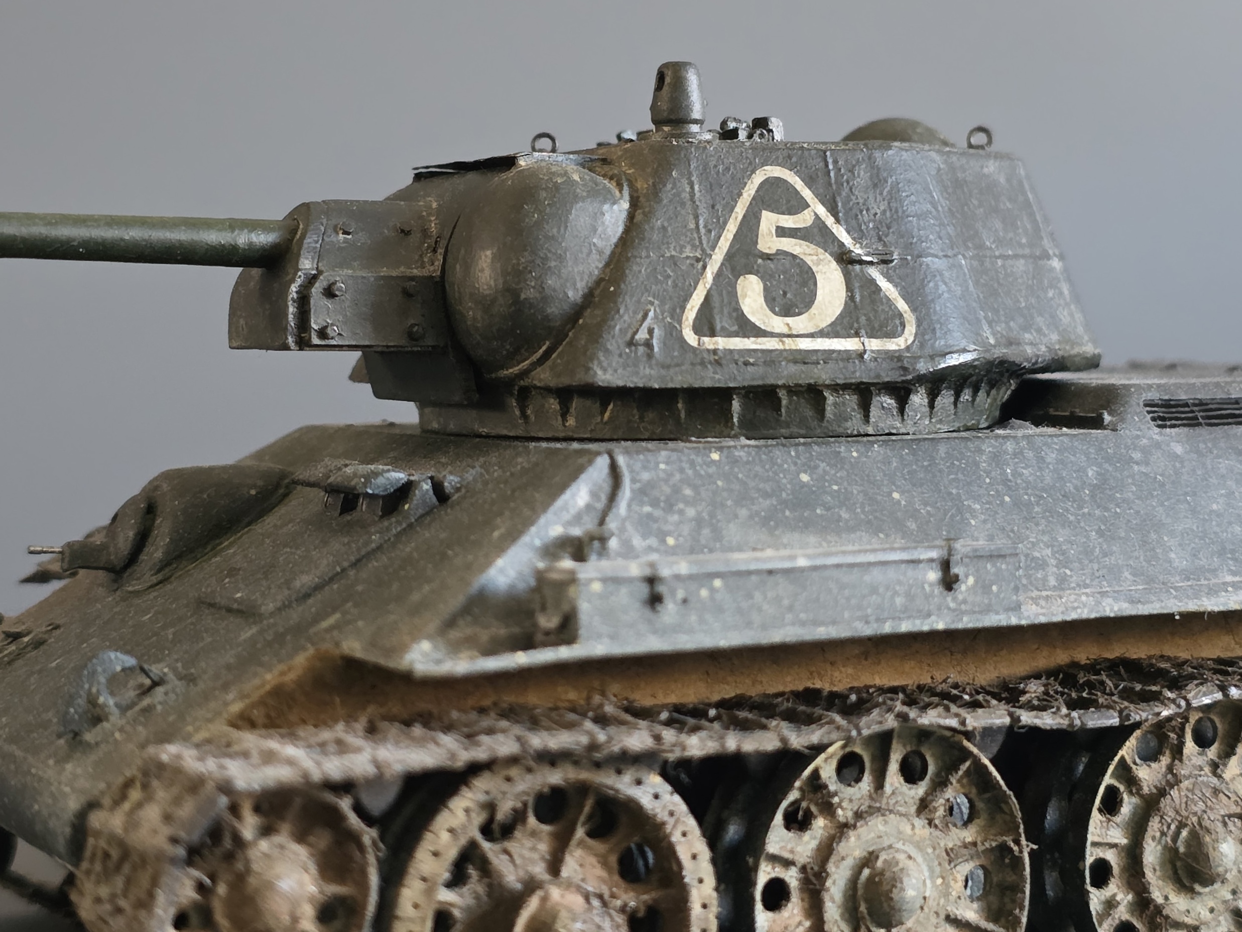 Башня Т-34 Ранняя "гайка" весна 1942