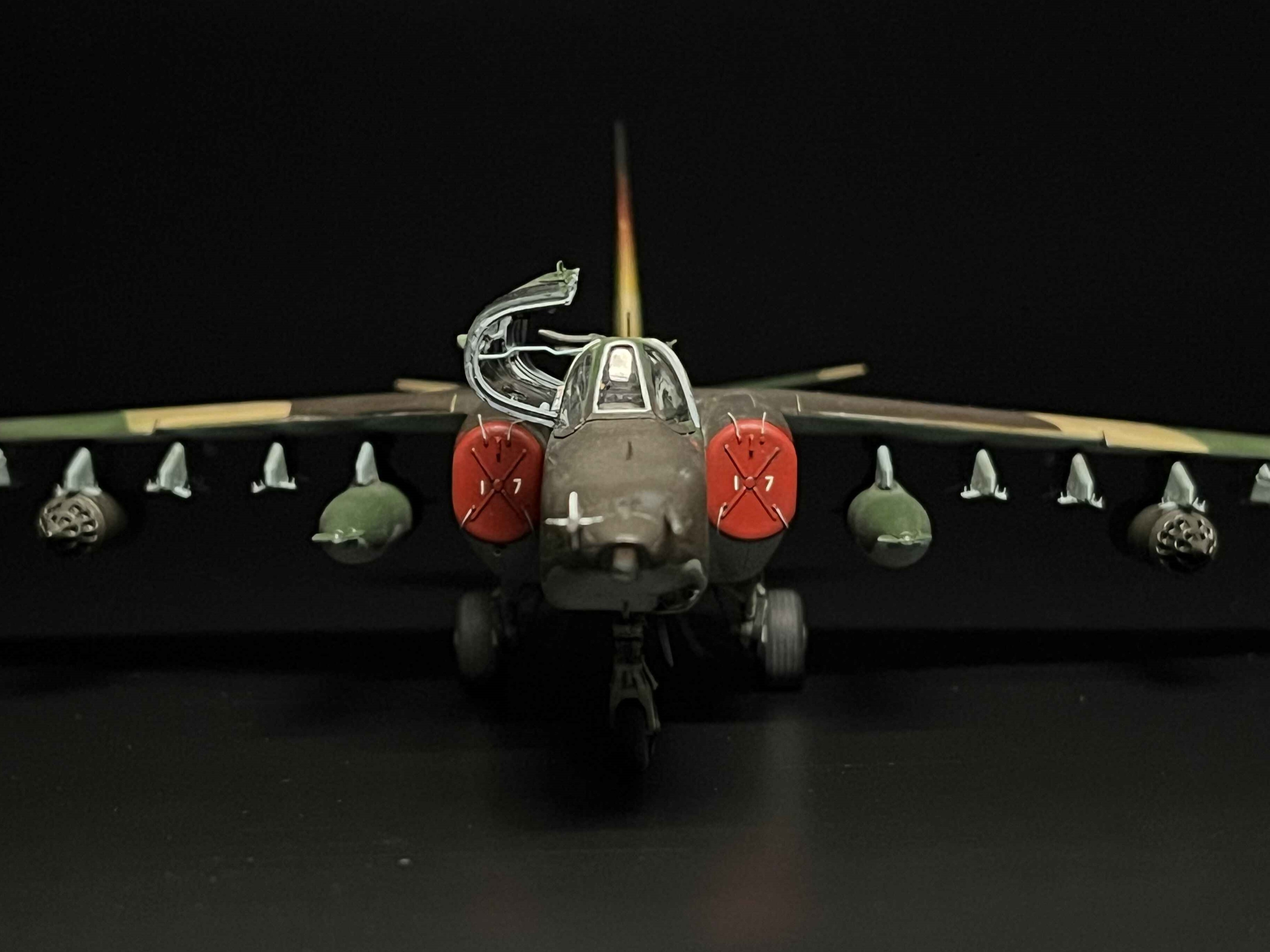 Су-25К ВВС Армении "Красный 17"