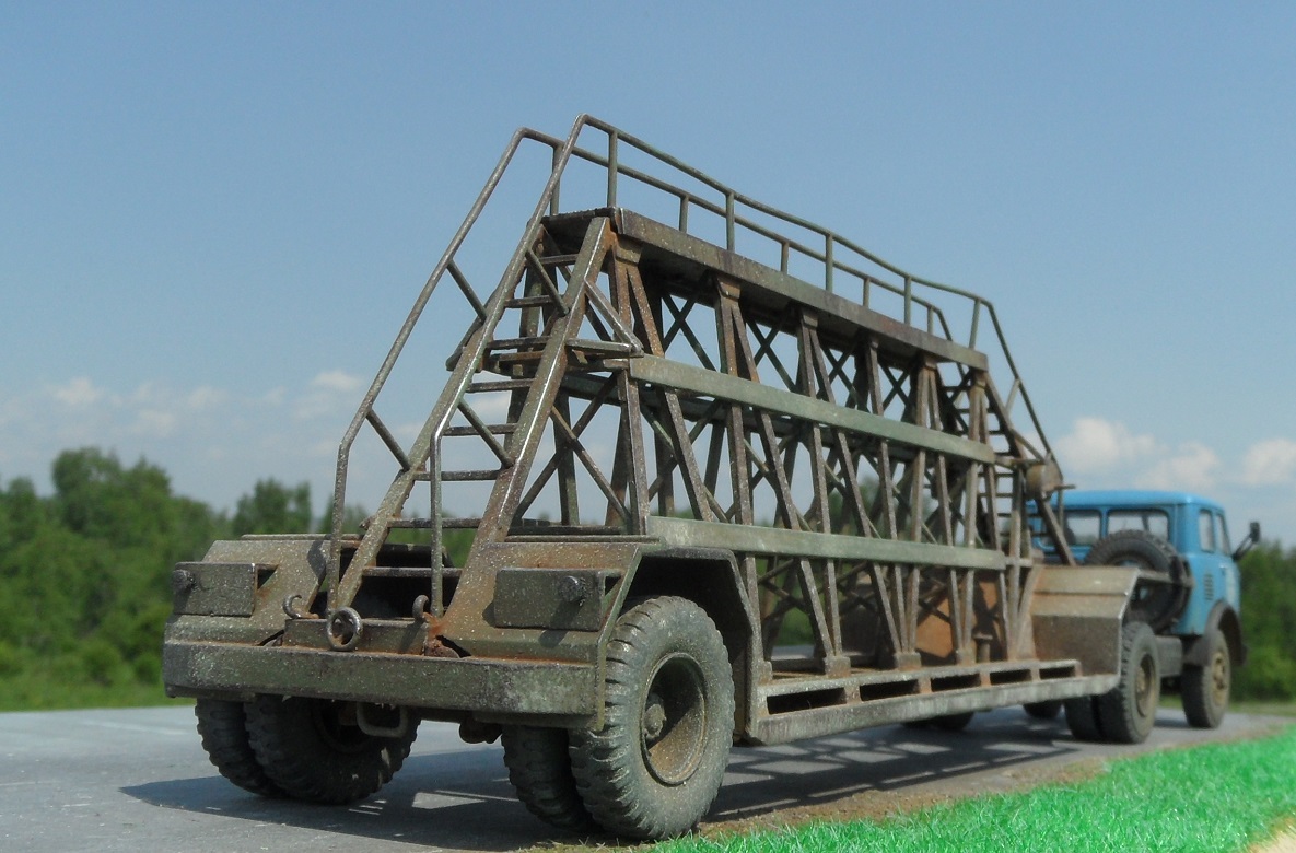 Маз 504 с Полуприцепом НАМИ-790