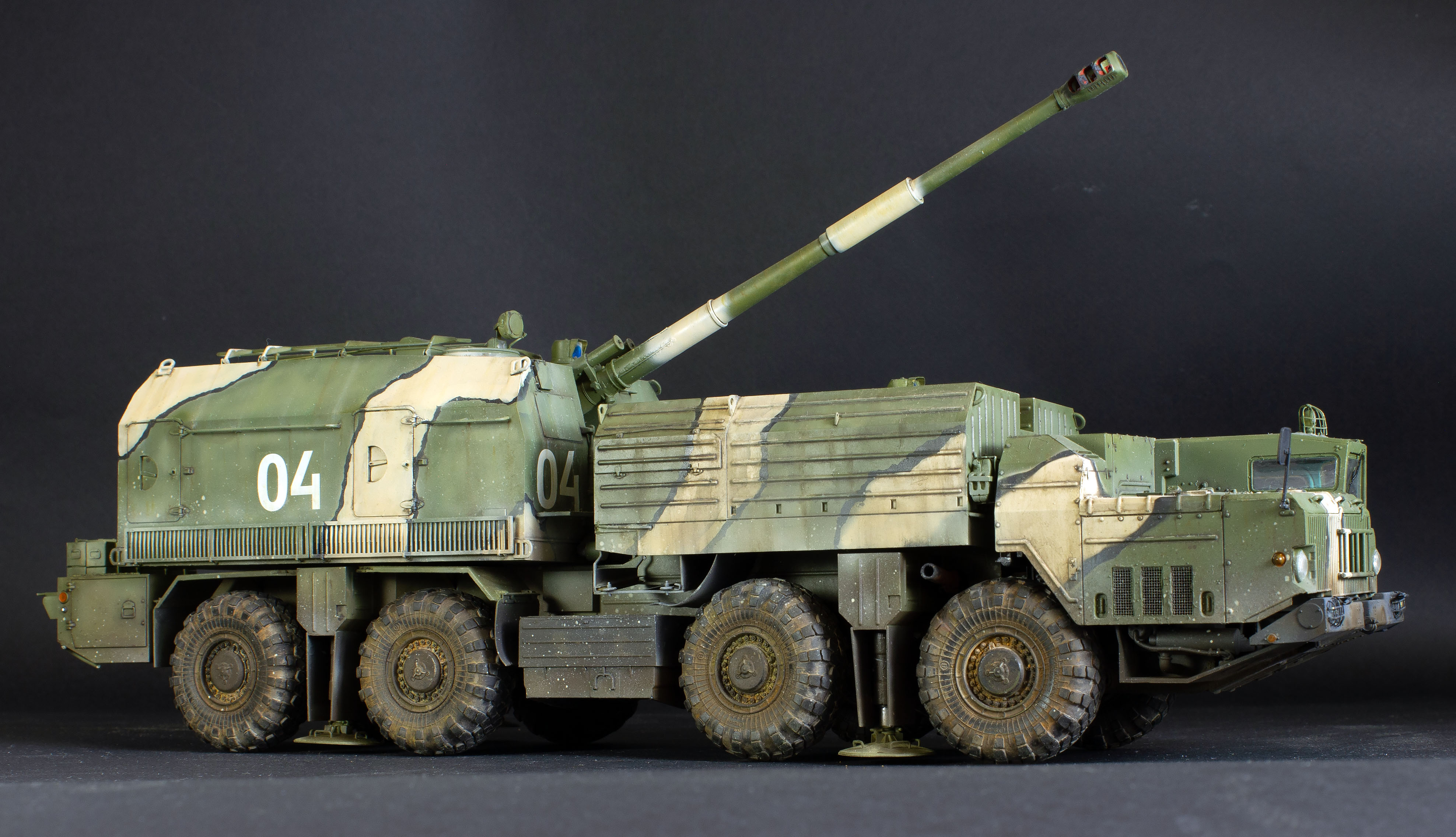 130мм САУ А-222 "Берег"