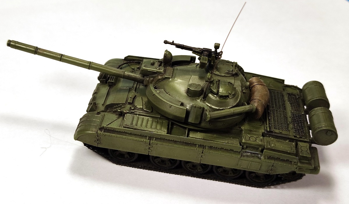 Т-55АМ  3д печать, первый опыт