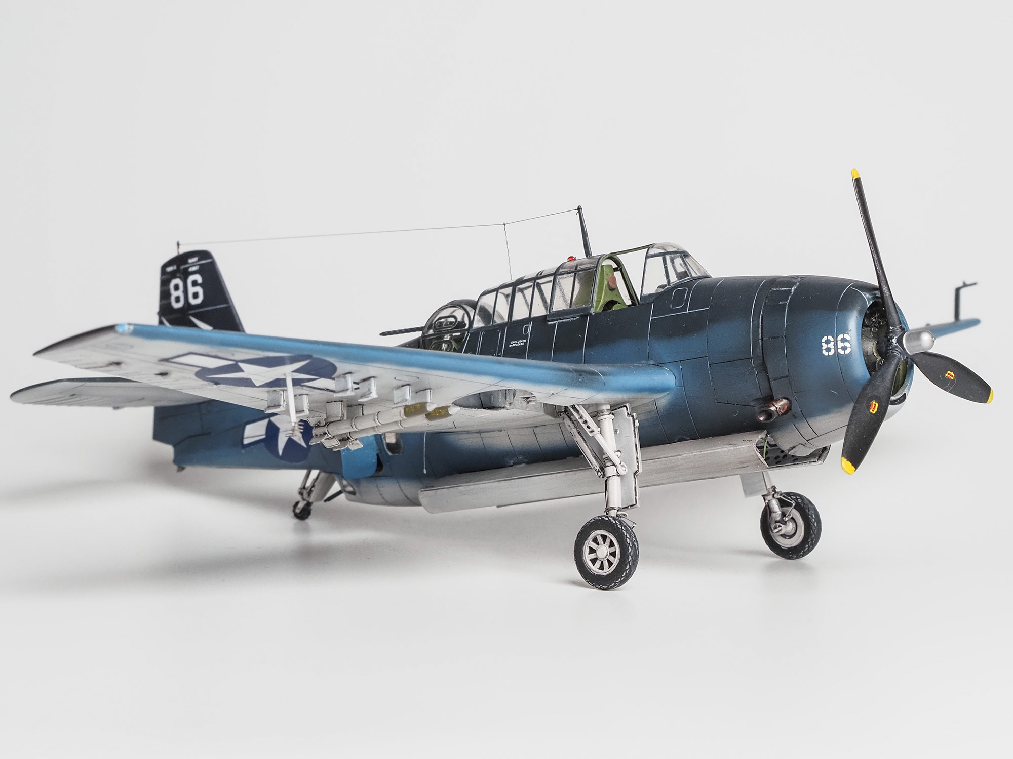 Grumman TBF-3 Avenger VC-88 USS Saginaw Bay  (CVE 94)