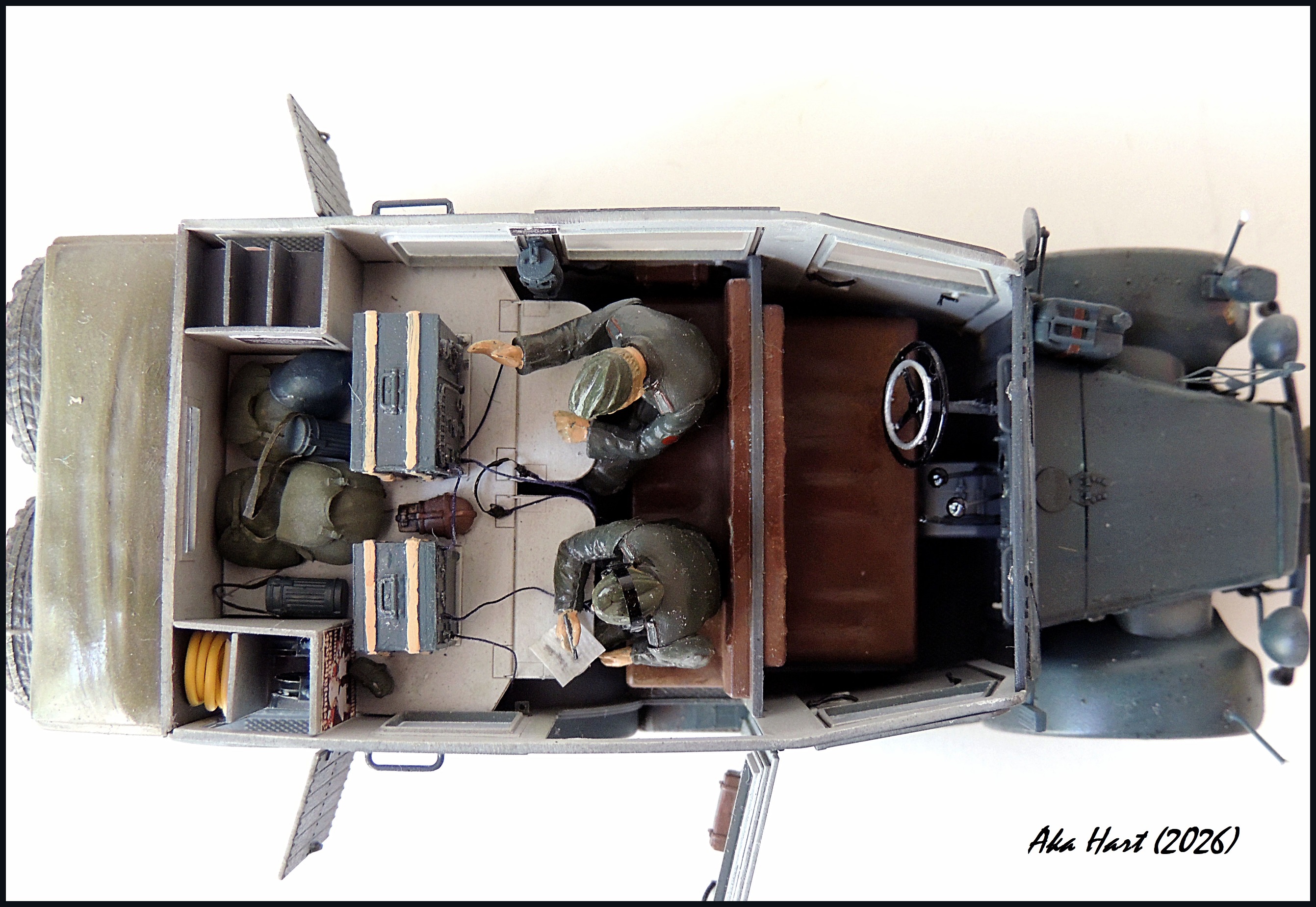 German Krupp Protze Kfz.19 Radio Command Car