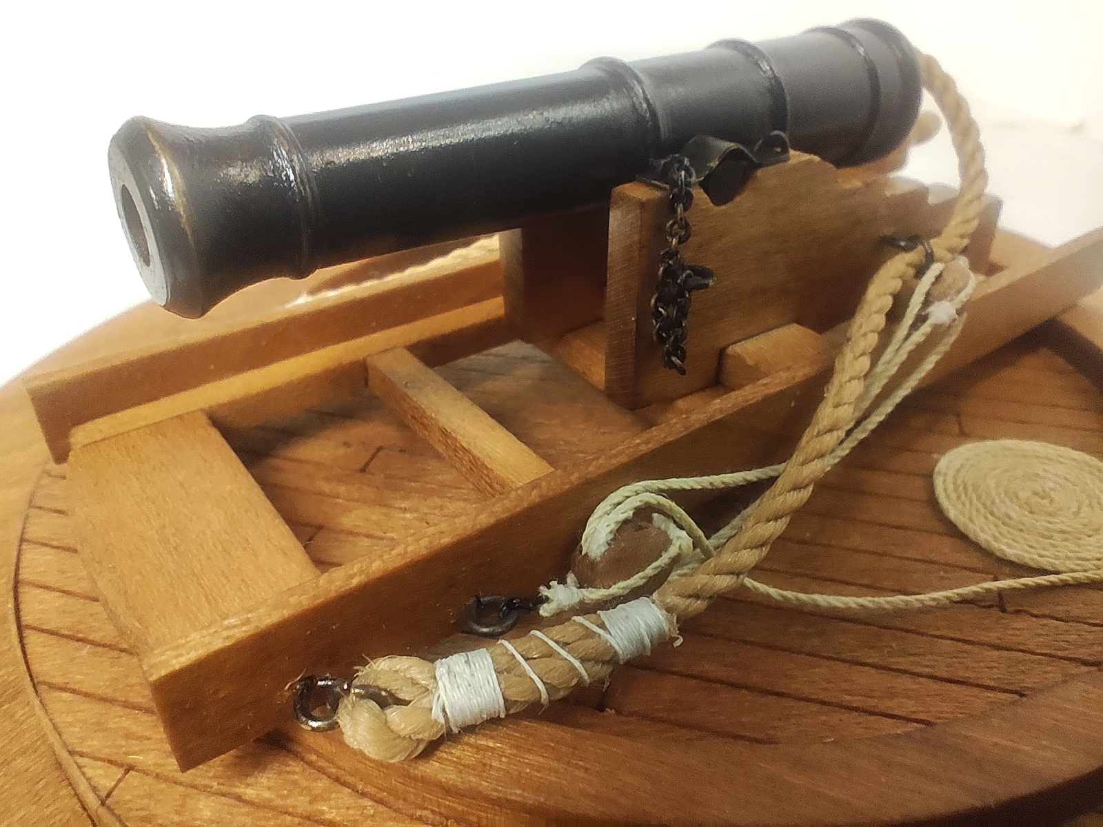 32 фунтовое орудие в масштабе 1/50