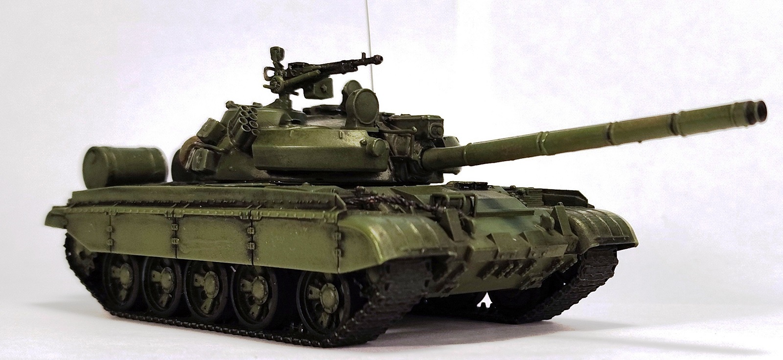 Т-55АМ  3д печать, первый опыт