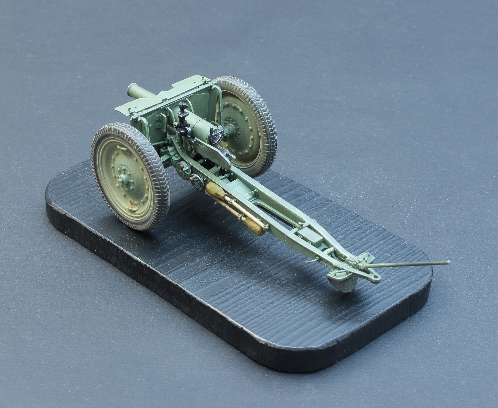 76-мм полковая пушка образца 1927 года (индекс ГРАУ — 52-П-353) 1/35