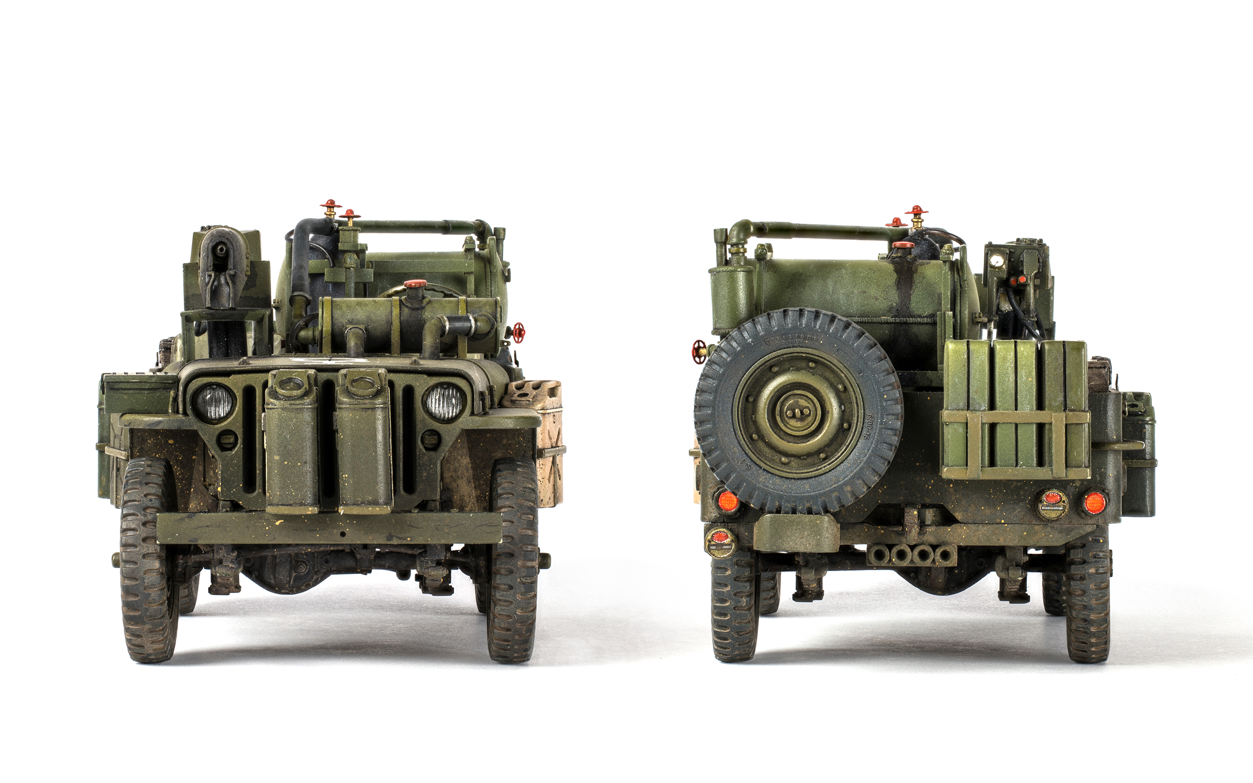 Wasp Flamethrower Jeep