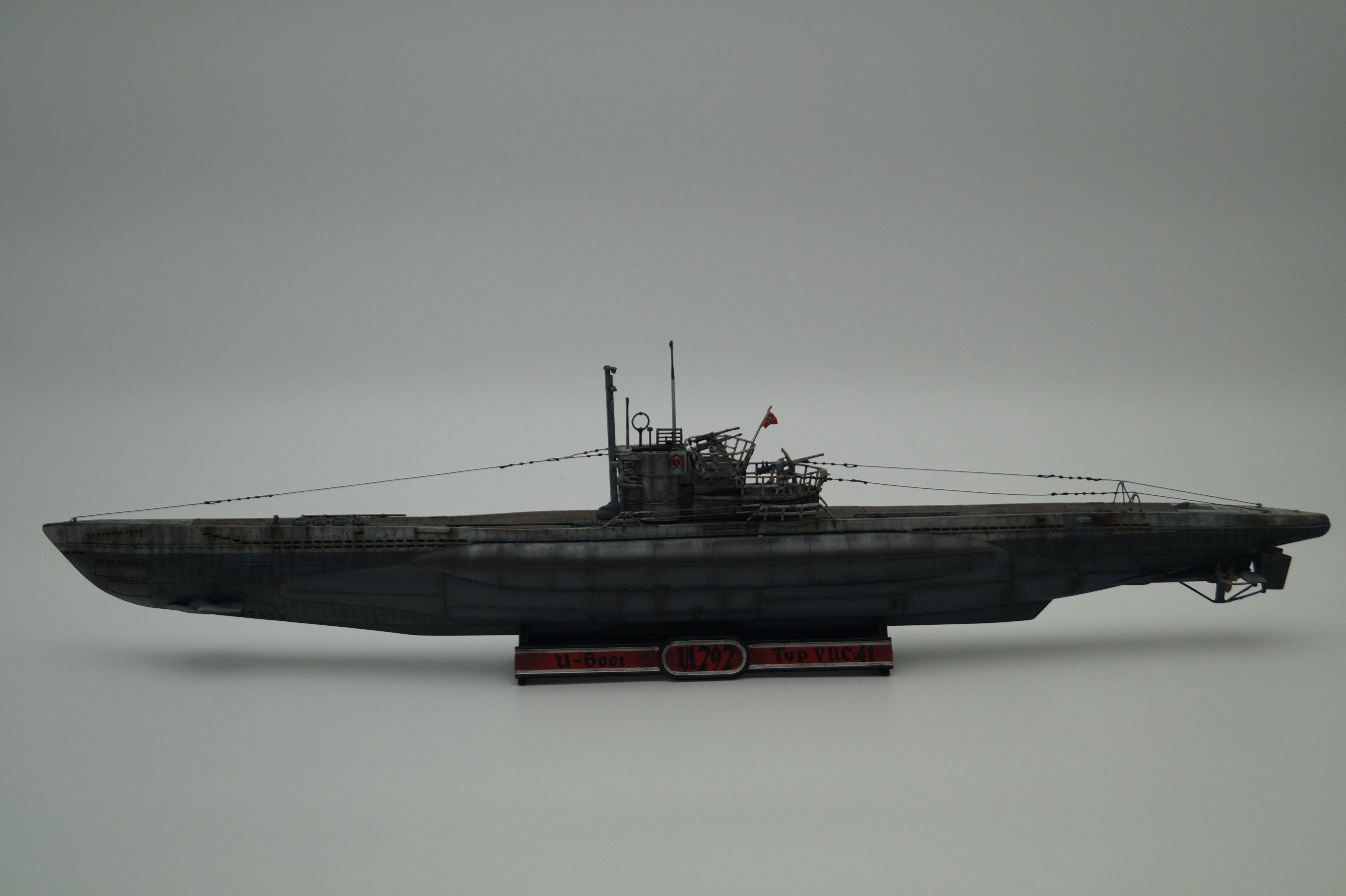 Дизель-электрическая пл Кригсмарине времен II МВ, тип VIIC/41 U - 292